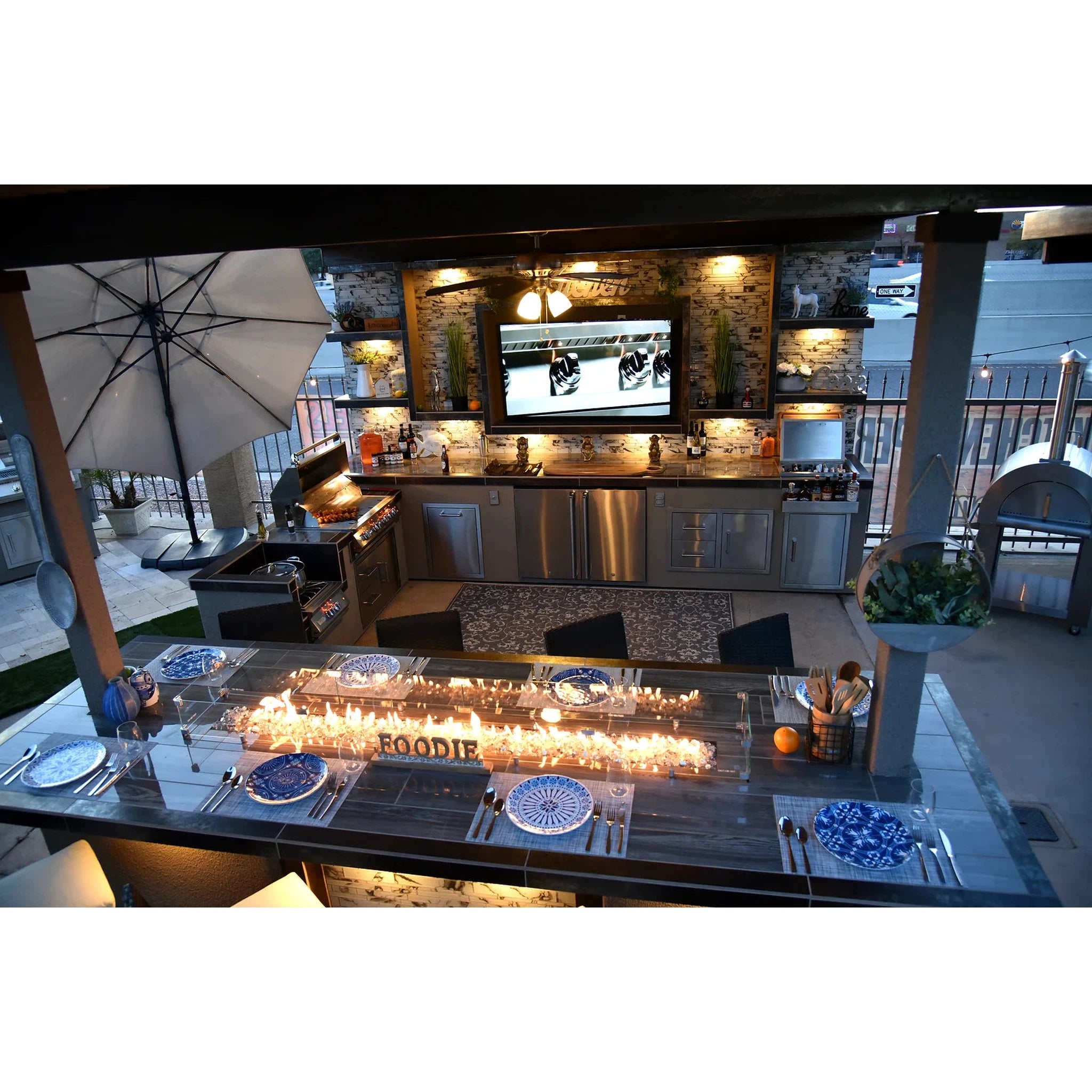 KoKoMo Outdoor Kitchen Montego BBQ Island