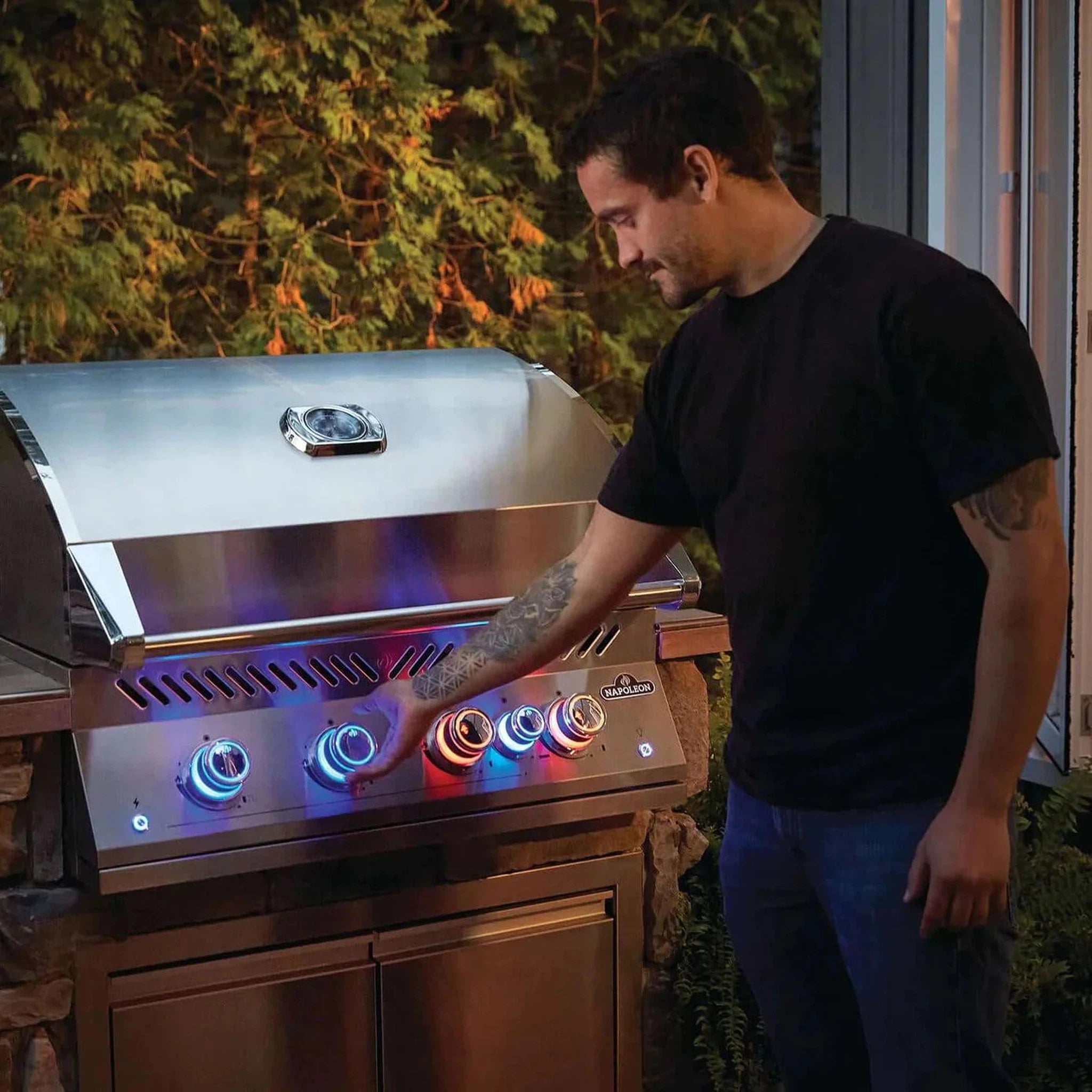 Napoleon Built-In 700 Series 32" with Infrared Rear Burner, Stainless Steel