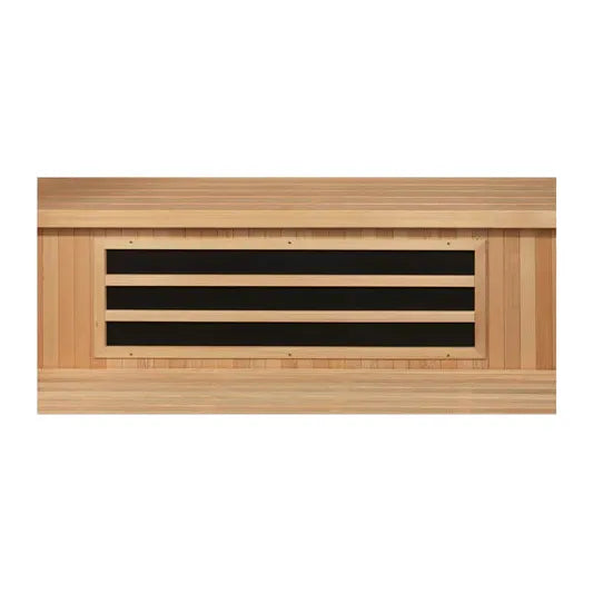 Golden Designs Dynamic Gracia 1-2-Person Low EMF (Under 8MG) FAR Infrared Sauna (Canadian Hemlock)