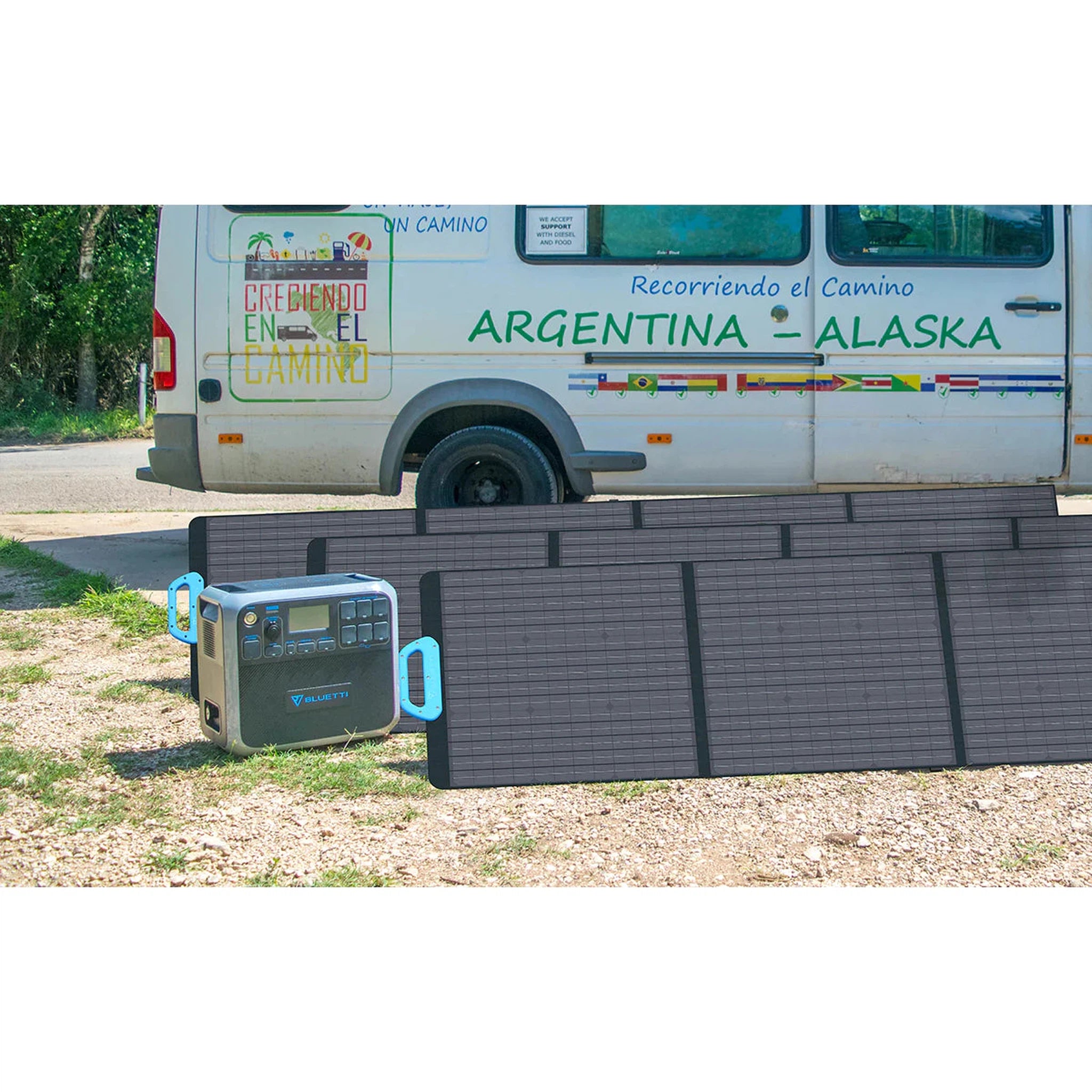 BLUETTI Solar Generator Kit | AC200P + 3*PV120