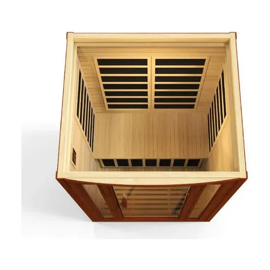 Golden Designs Dynamic "San Marino" 2-person FAR Infrared Sauna Low EMF