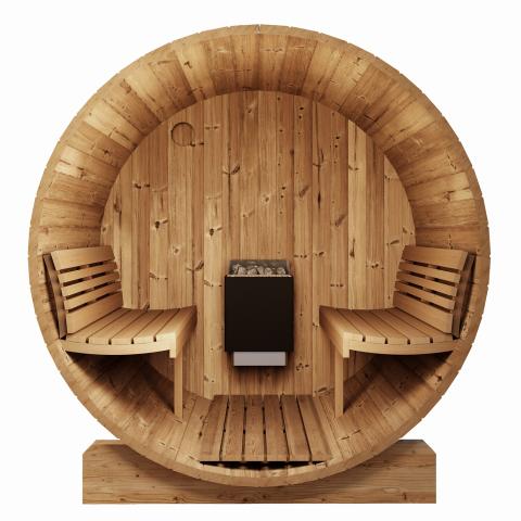 SaunaLife Model E8 Sauna Barrel| Ergo Model E8