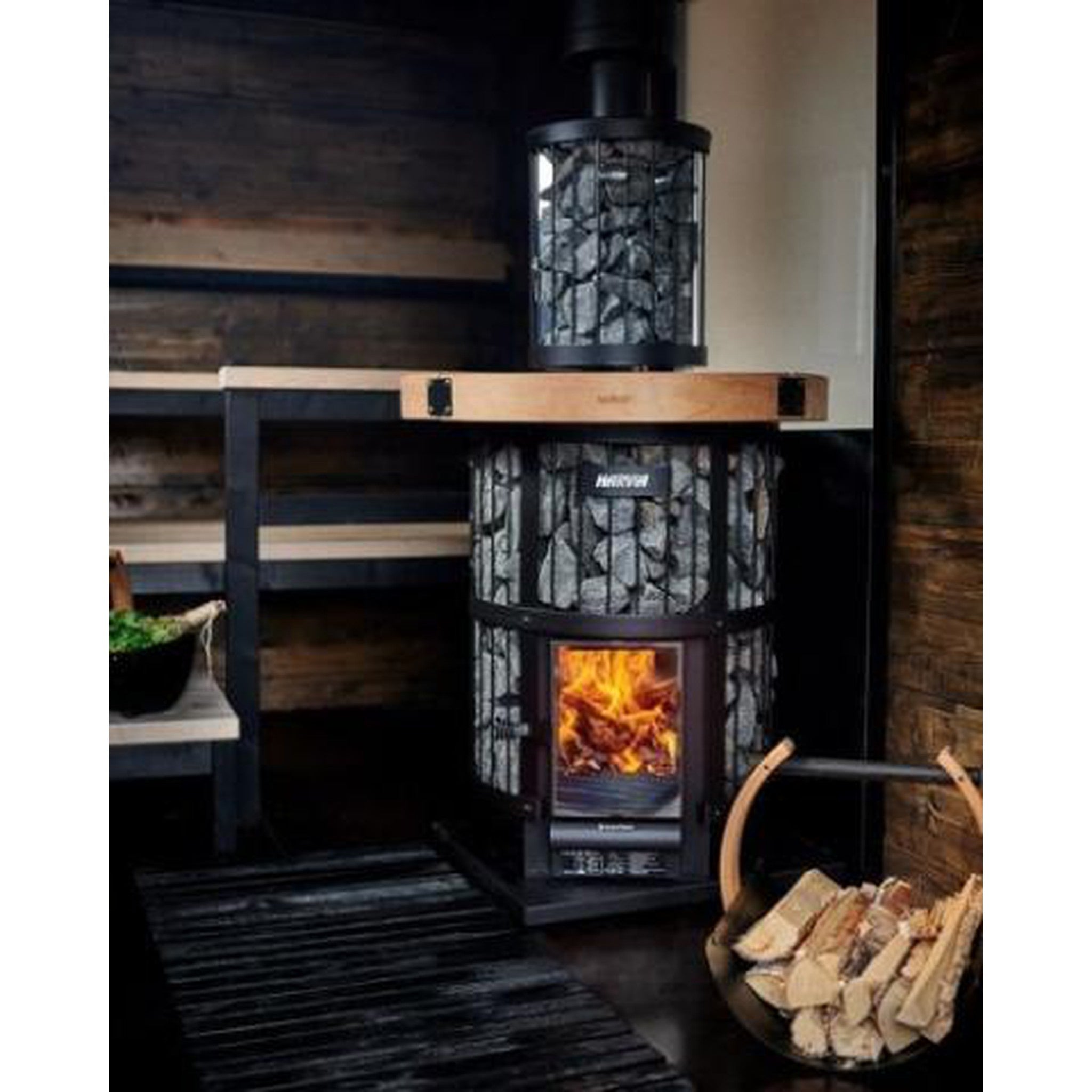 Harvia Legend GreenFlame Series Wood Sauna Stove Heater - 15.9kW
