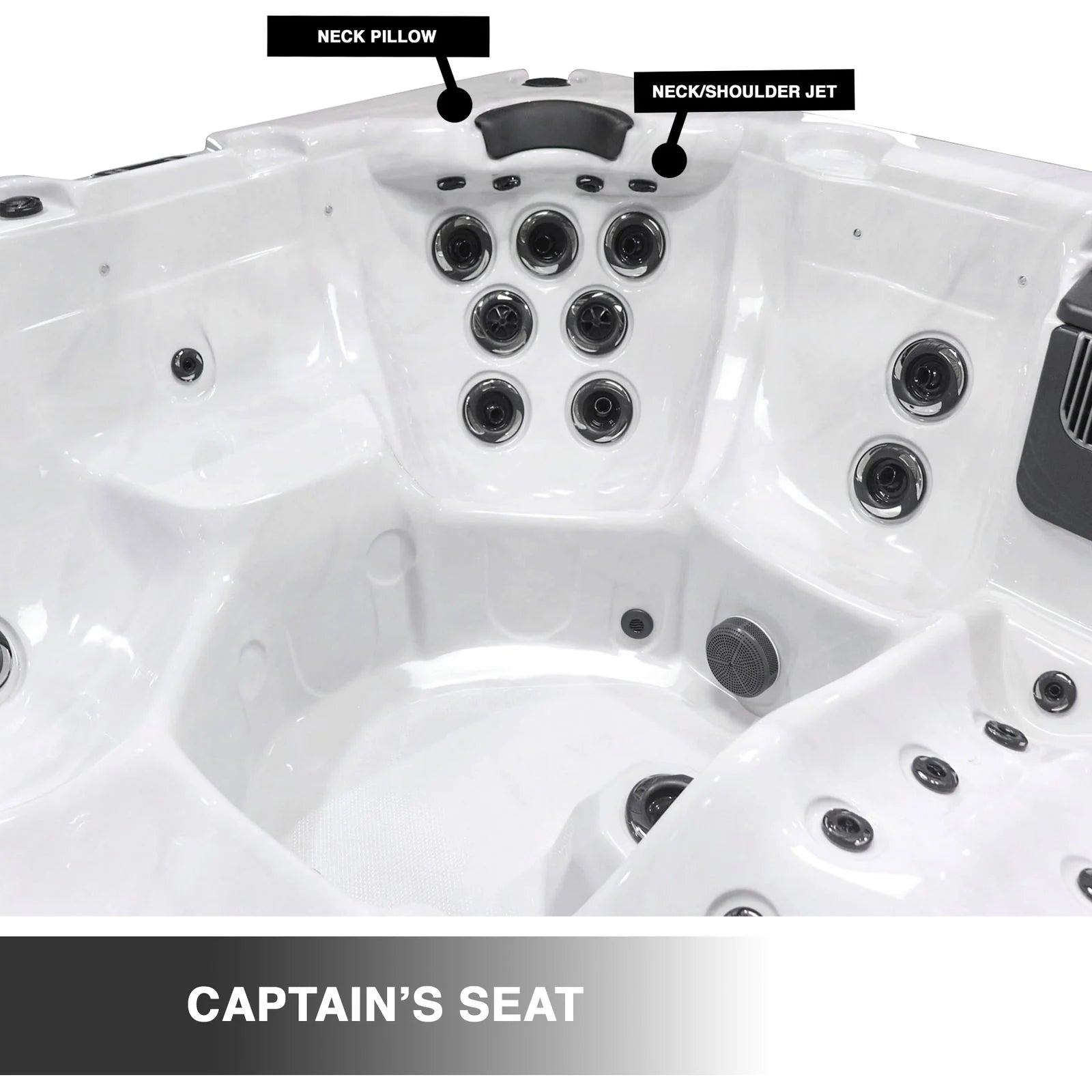 Michigan 6-Person 43-Jet Hot Tub