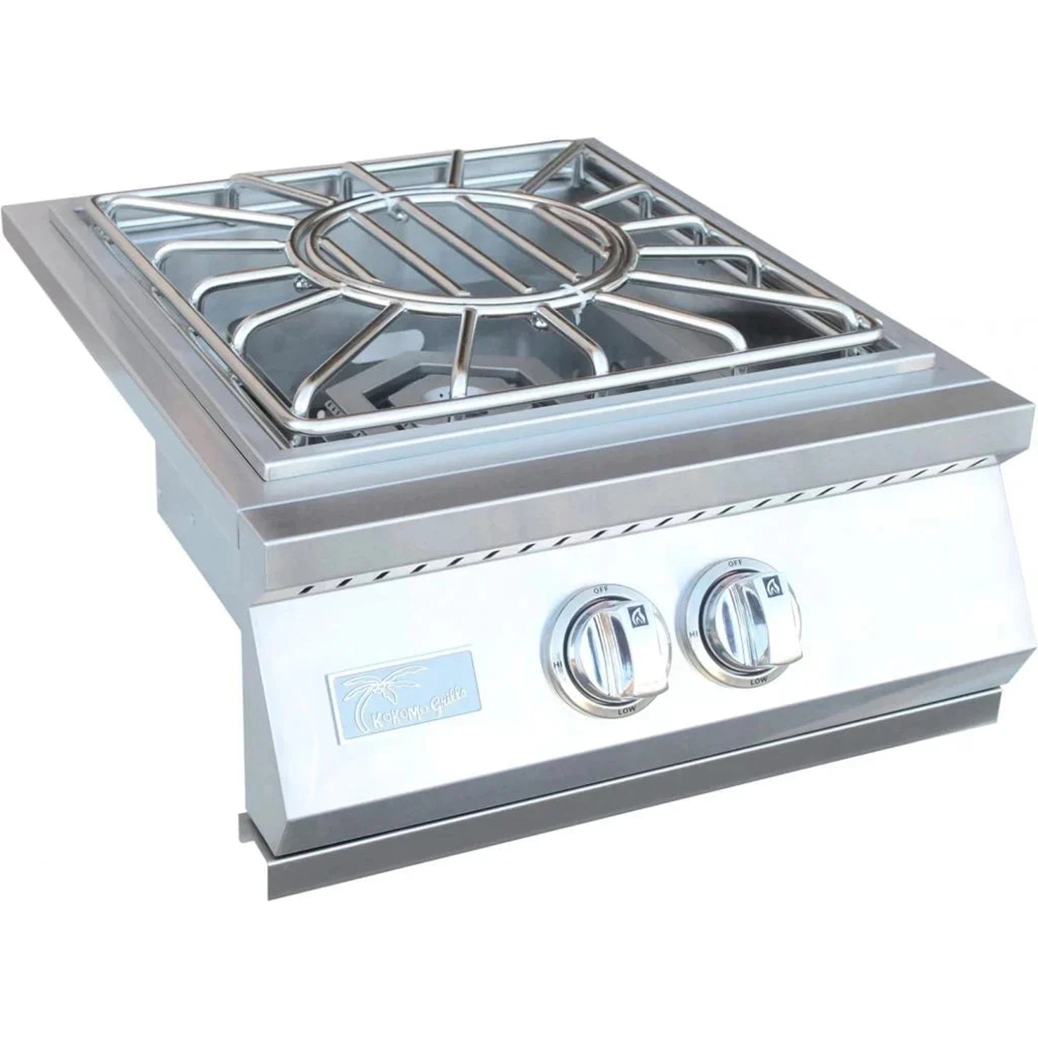 Kokomo Built-in Power Burner with Removable Grate for Wok