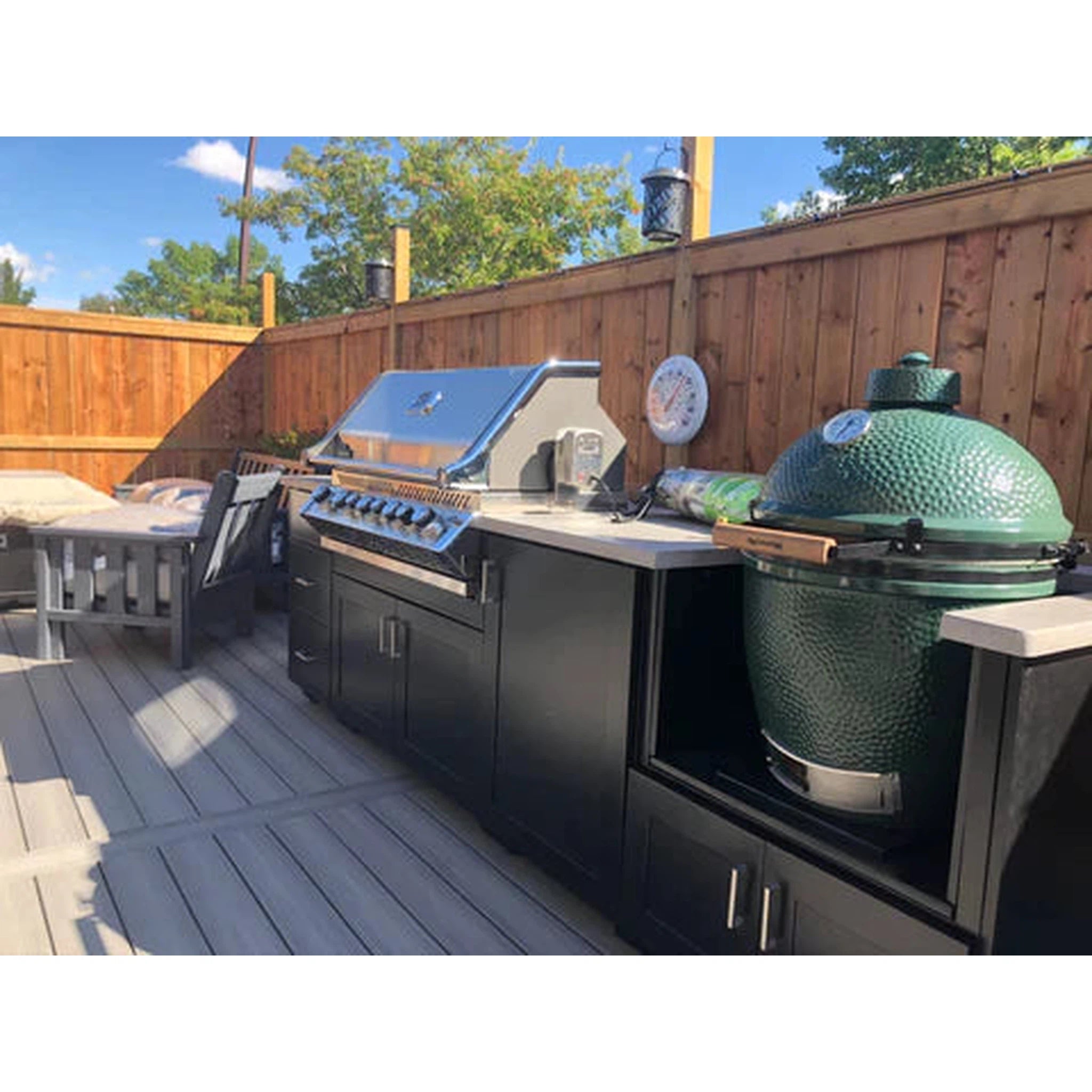 Napoleon Built-in Prestige PRO™ 665 Gas Grill Head with Infrared Rear Burner, Stainless Steel