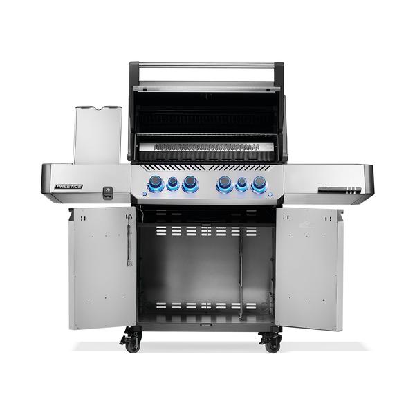 Napoleon Prestige 500 Gas Grill with Infrared Side and Rear Burners, Evolved 2025, Stainless Steel