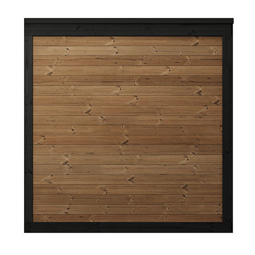 SaunaLife GL6 Outdoor Sauna Kit Garden Luxury-Series Outdoor DIY Sauna Kit, Thermo-Spruce, up to 6 Persons