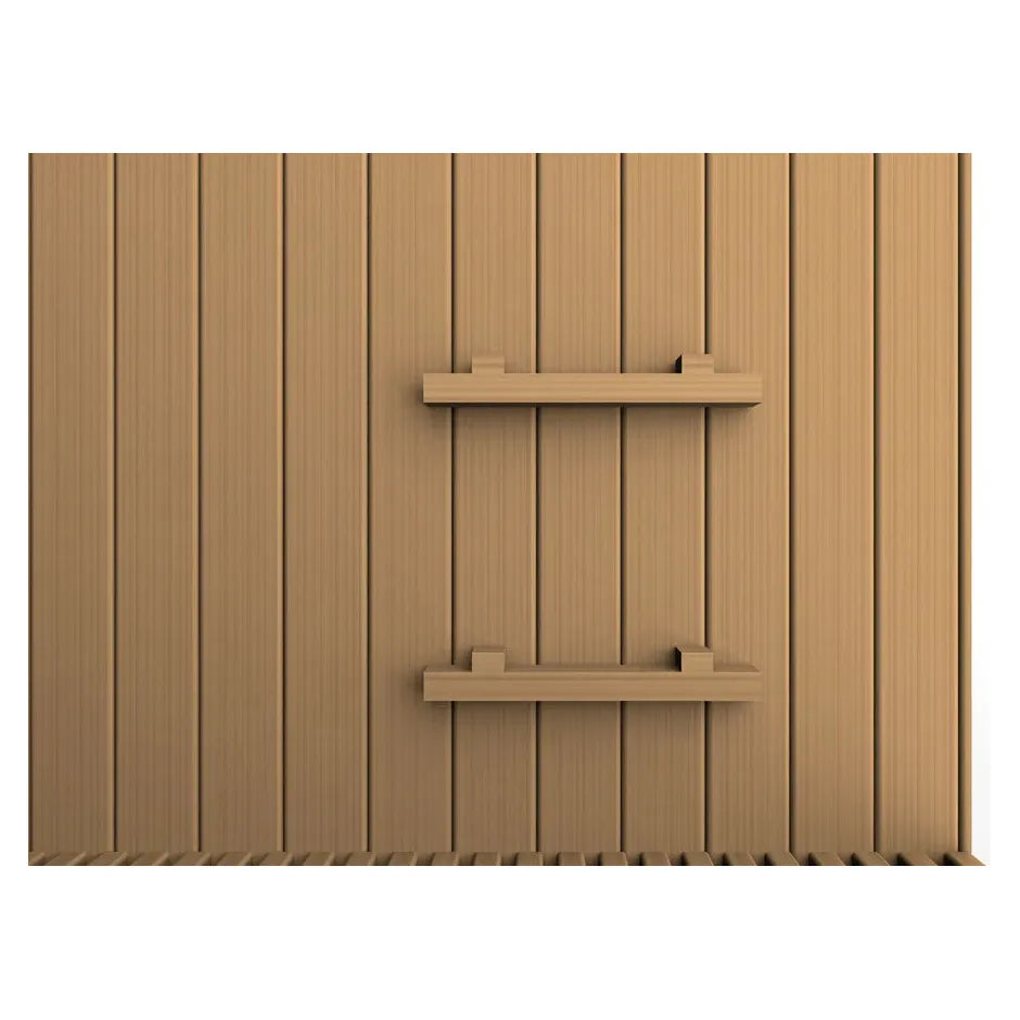 Golden Designs "Copenhagen Edition" 3-Person Traditional Steam Sauna - Canadian Red Cedar