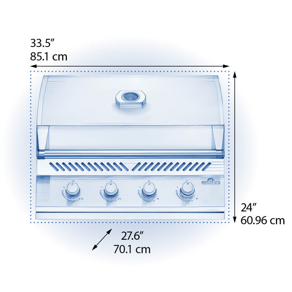 Napoleon Built-in 500 Series 32, Stainless Steel