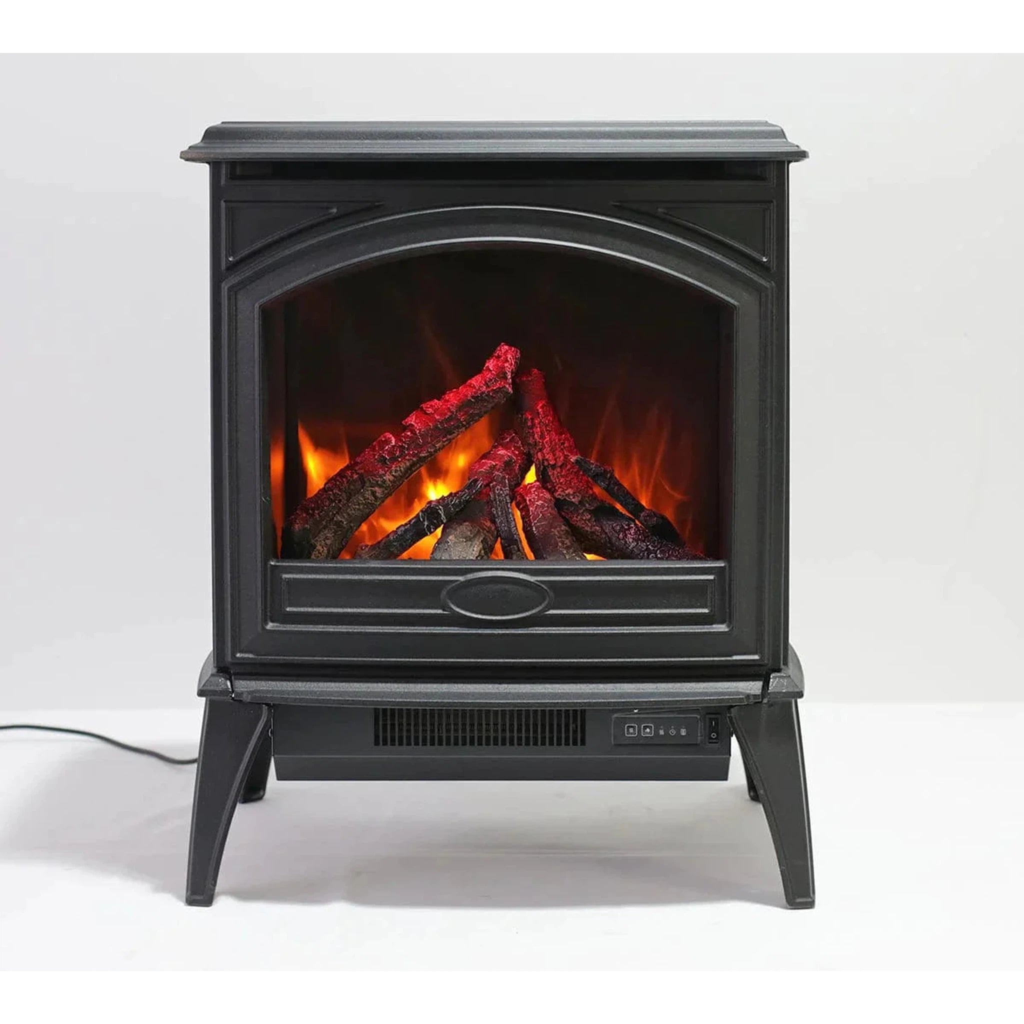 Amantii Lynwood - Freestanding Electric Stove Featuring a Cast Iron Frame