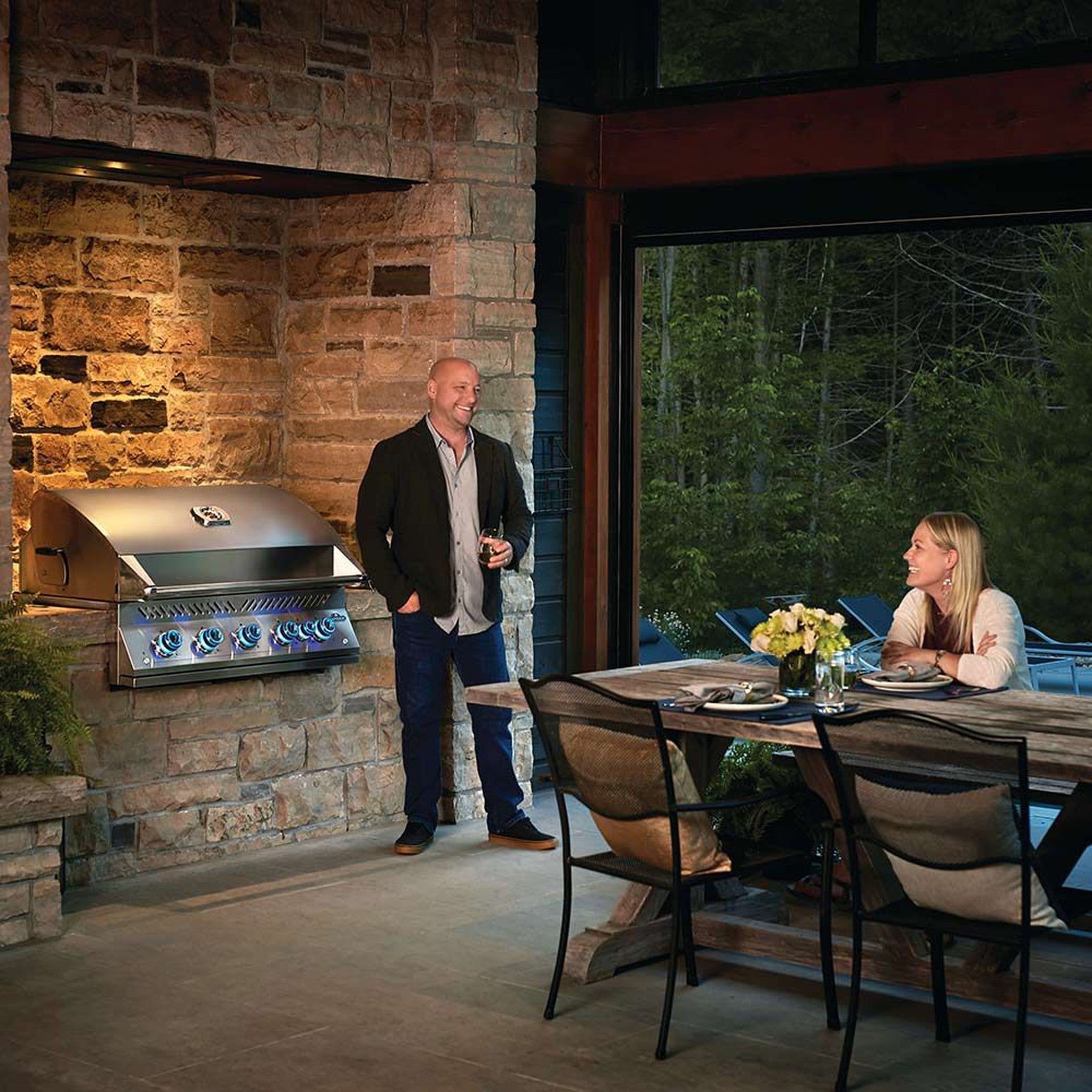 Napoleon Built-In 700 Series 38" with Infrared Rear Burner, Stainless Steel