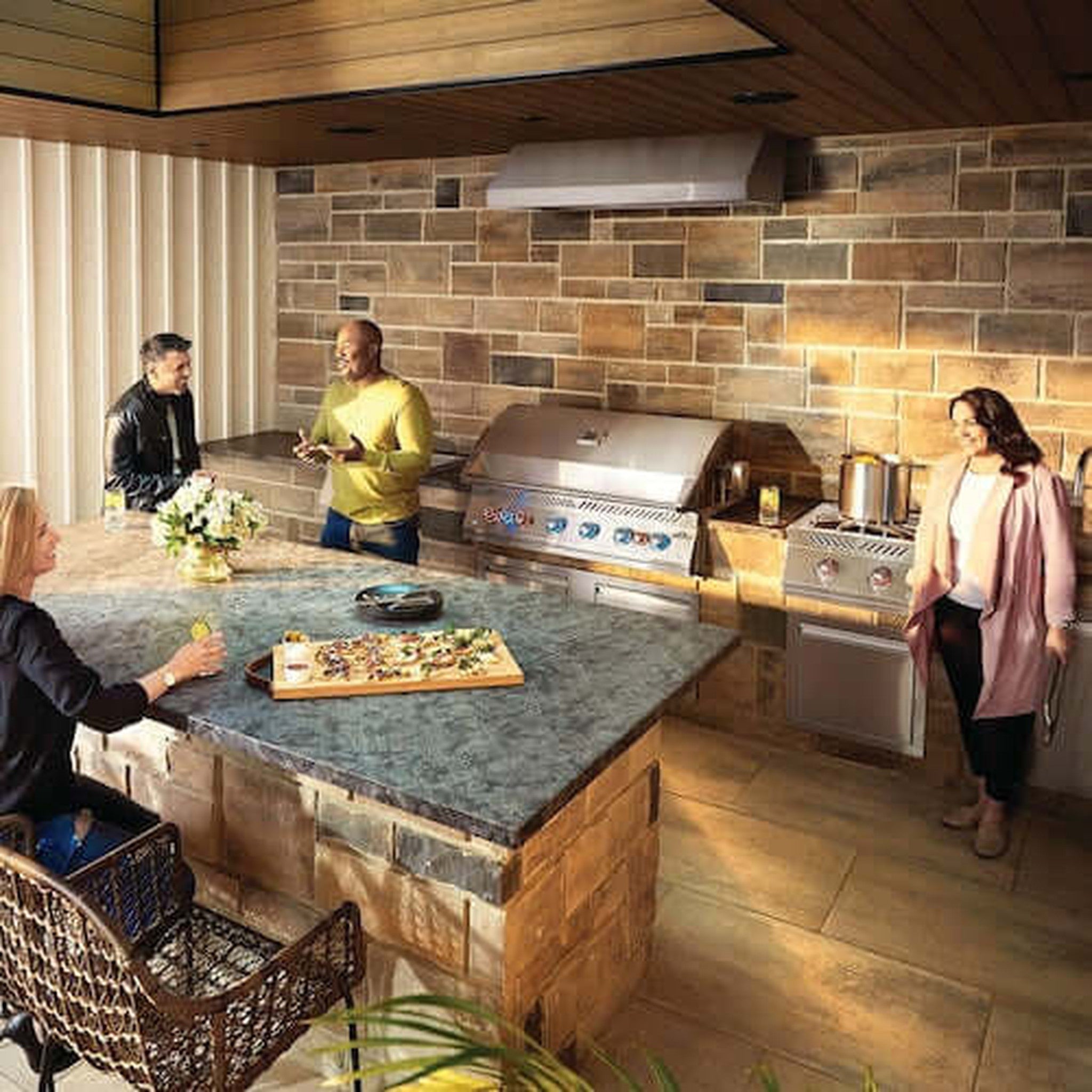 Napoleon Built-In 700 Series 44" with Dual Infrared Rear Burners, Stainless Steel