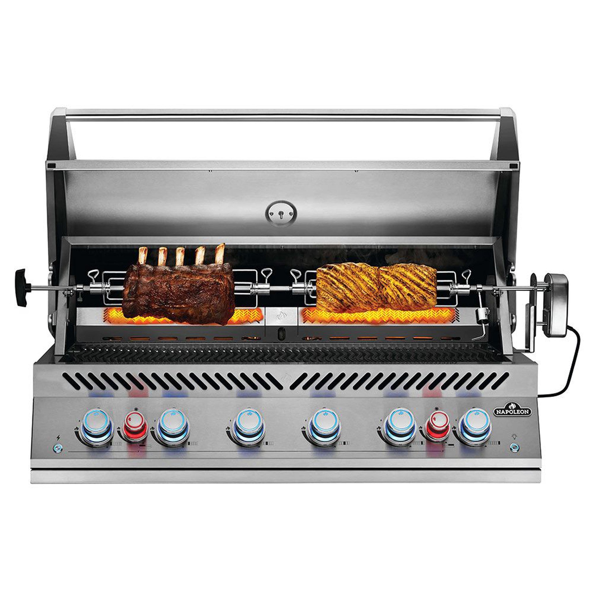 Napoleon Built-In 700 Series 44" with Dual Infrared Rear Burners, Stainless Steel