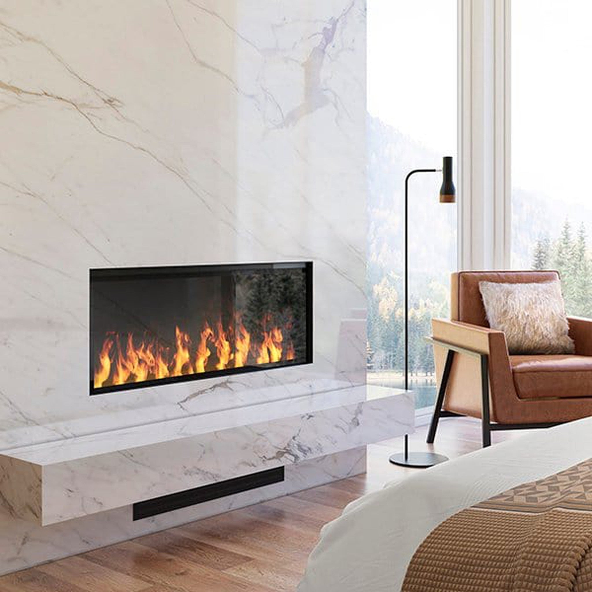 Dimplex - 46" Opti-myst Linear Electric Fireplace