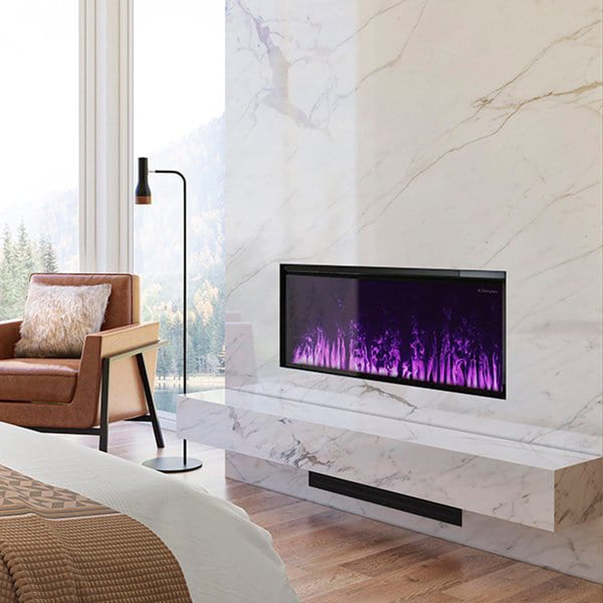 Dimplex - 46" Opti-myst Linear Electric Fireplace