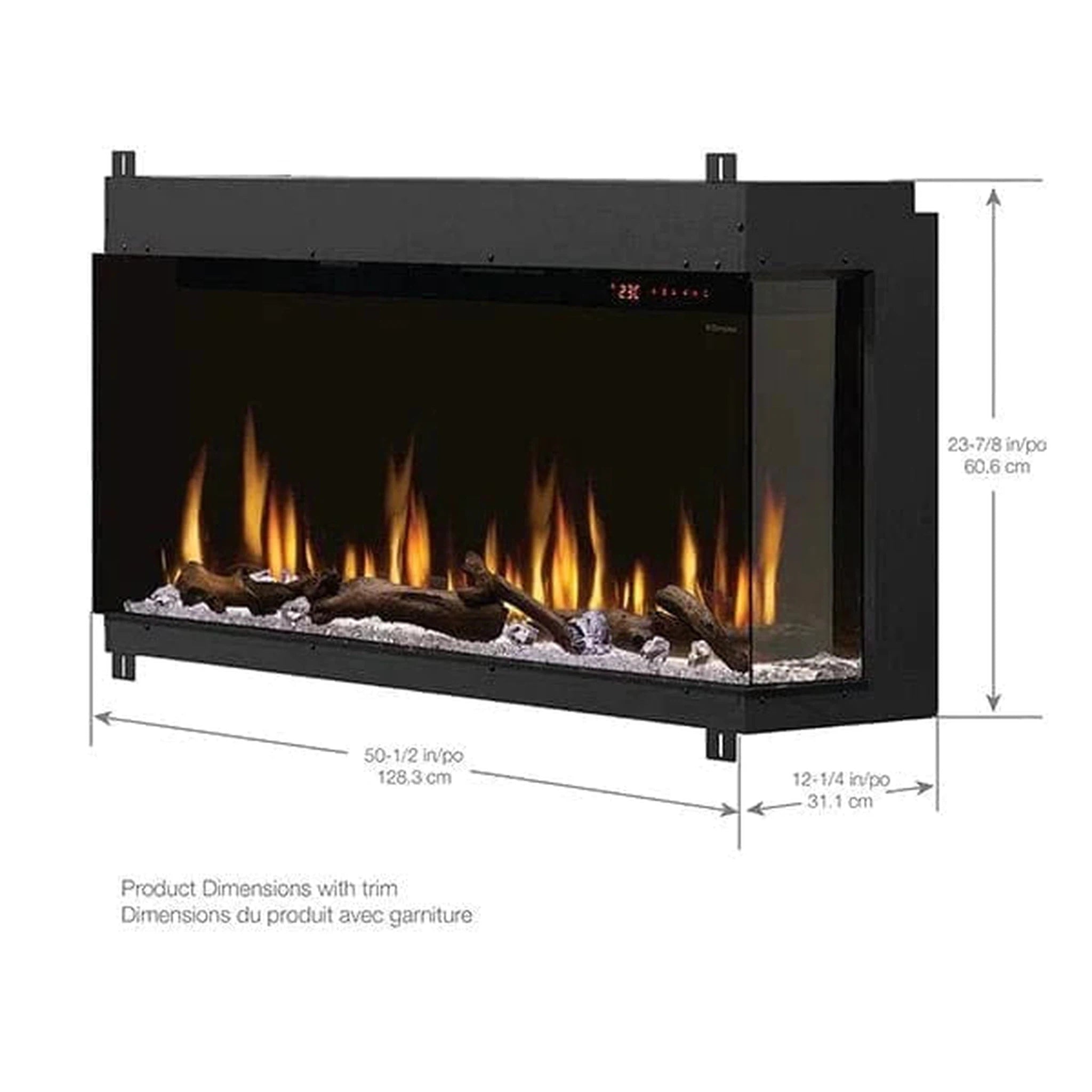 Dimplex - IgniteXL® Bold Built-in Linear Electric Fireplace
