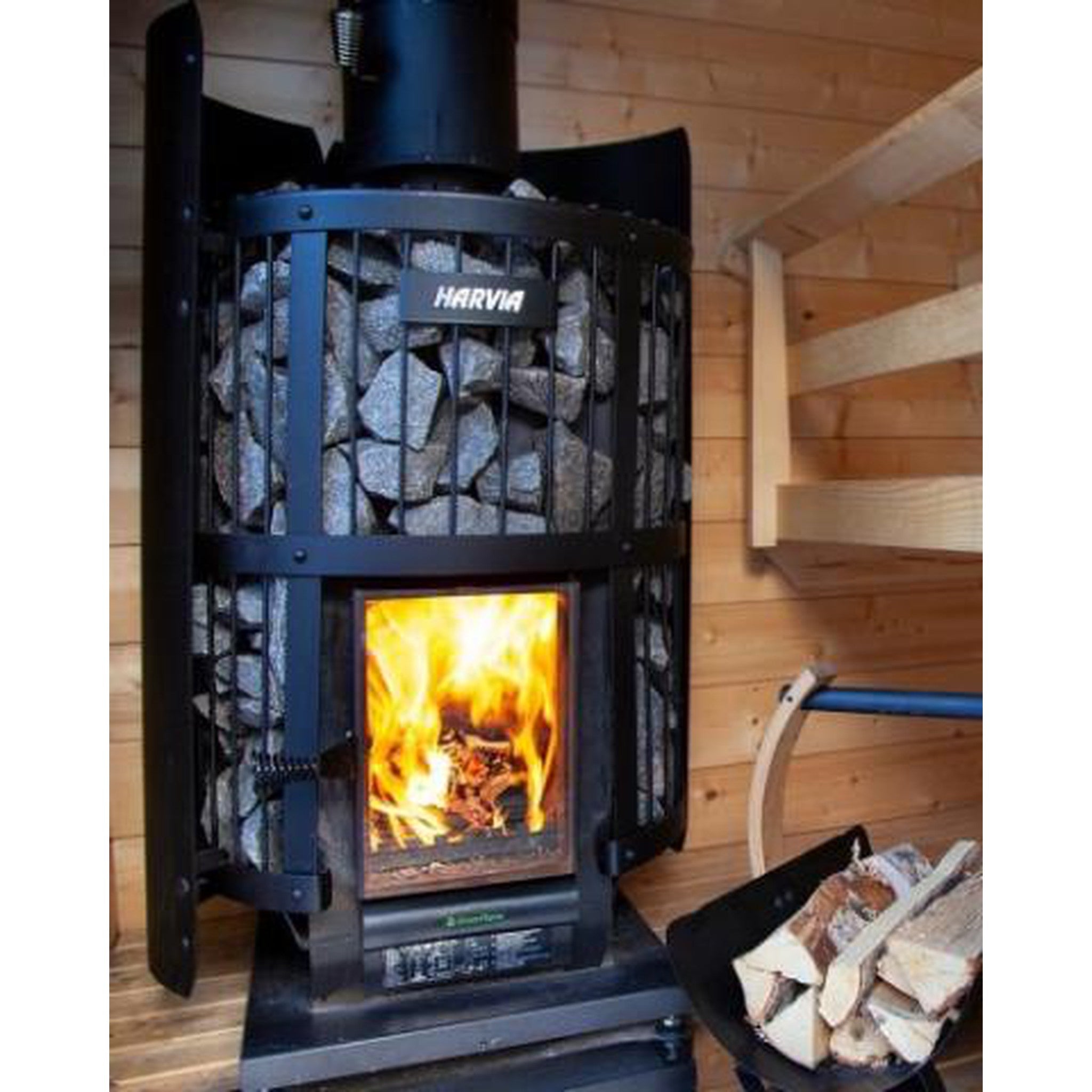 Harvia Legend GreenFlame Series Wood Sauna Stove Heater - 15.9kW