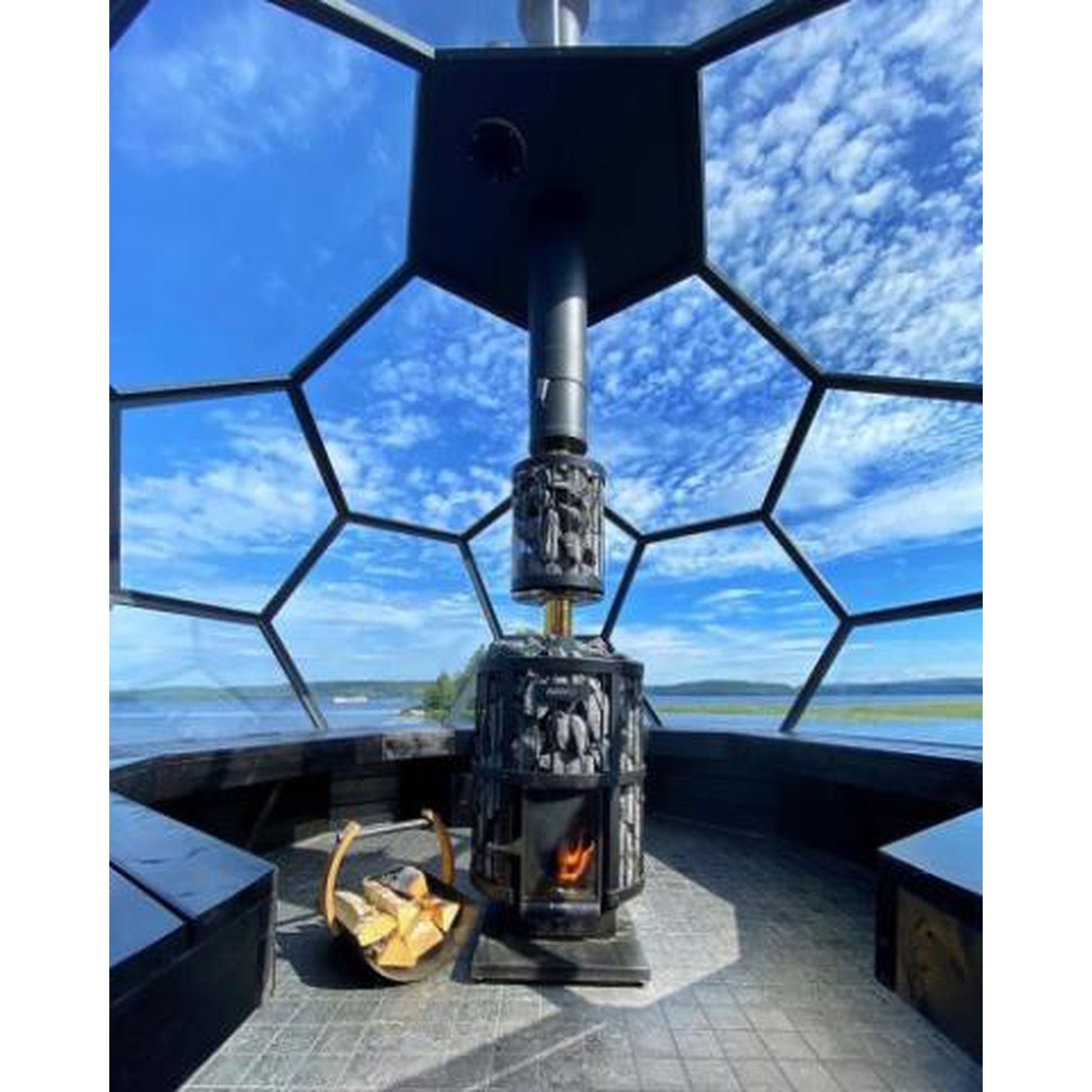 Harvia Legend GreenFlame Series Wood Sauna Stove Heater - 15.9kW