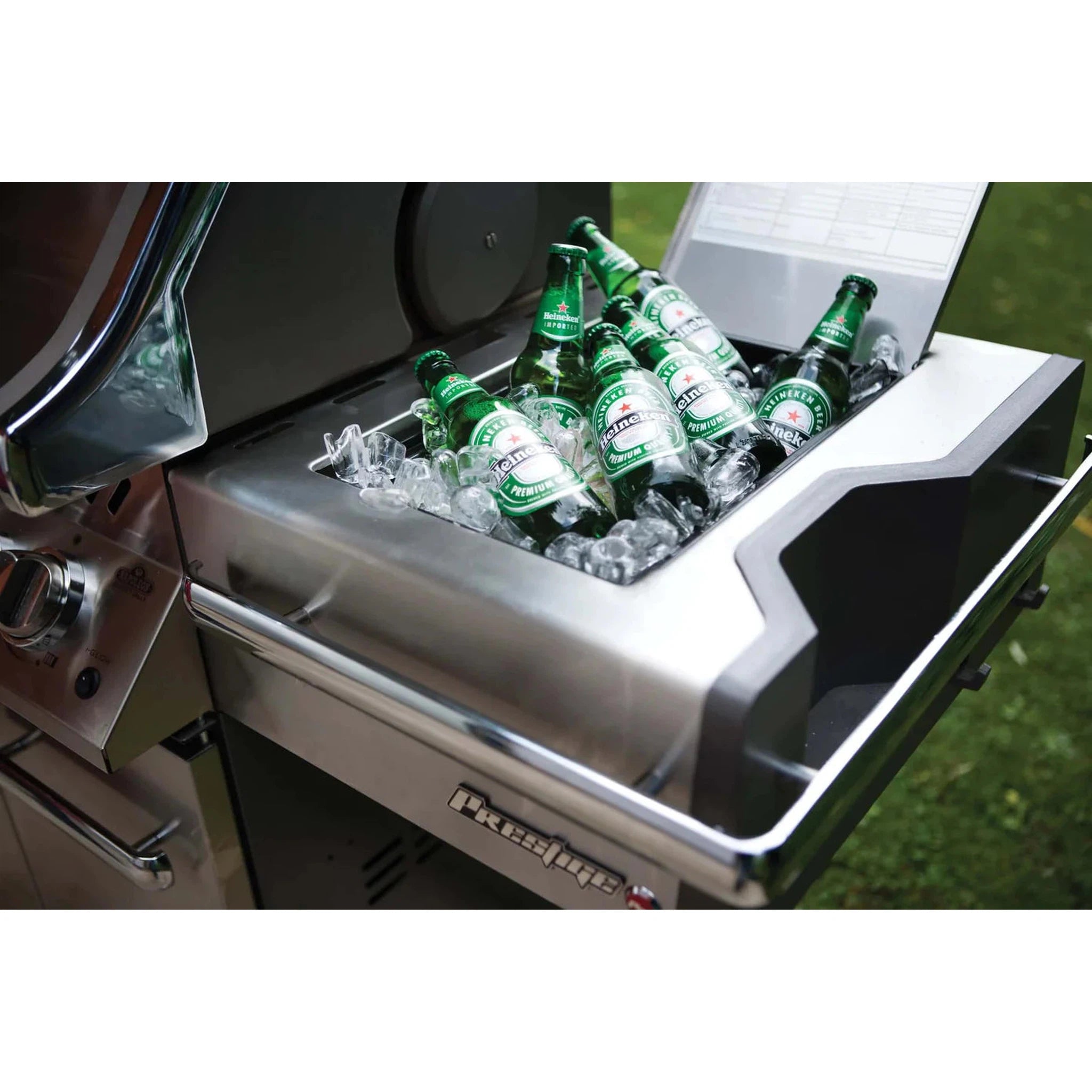 Napoleon Prestige PRO™ 500 Gas Grill with Infrared Rear and Side Burners, Stainless Steel