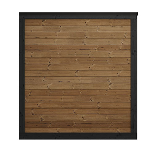 SaunaLife GL4 Outdoor Sauna Kit Garden Luxury-Series Outdoor DIY Sauna Kit, Thermo-Spruce, up to 4 Persons