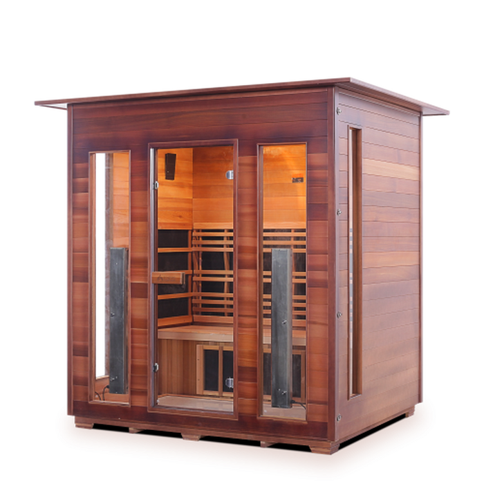 Enlighten Infrared/Traditional Sauna DIAMOND - 4 Person Sauna