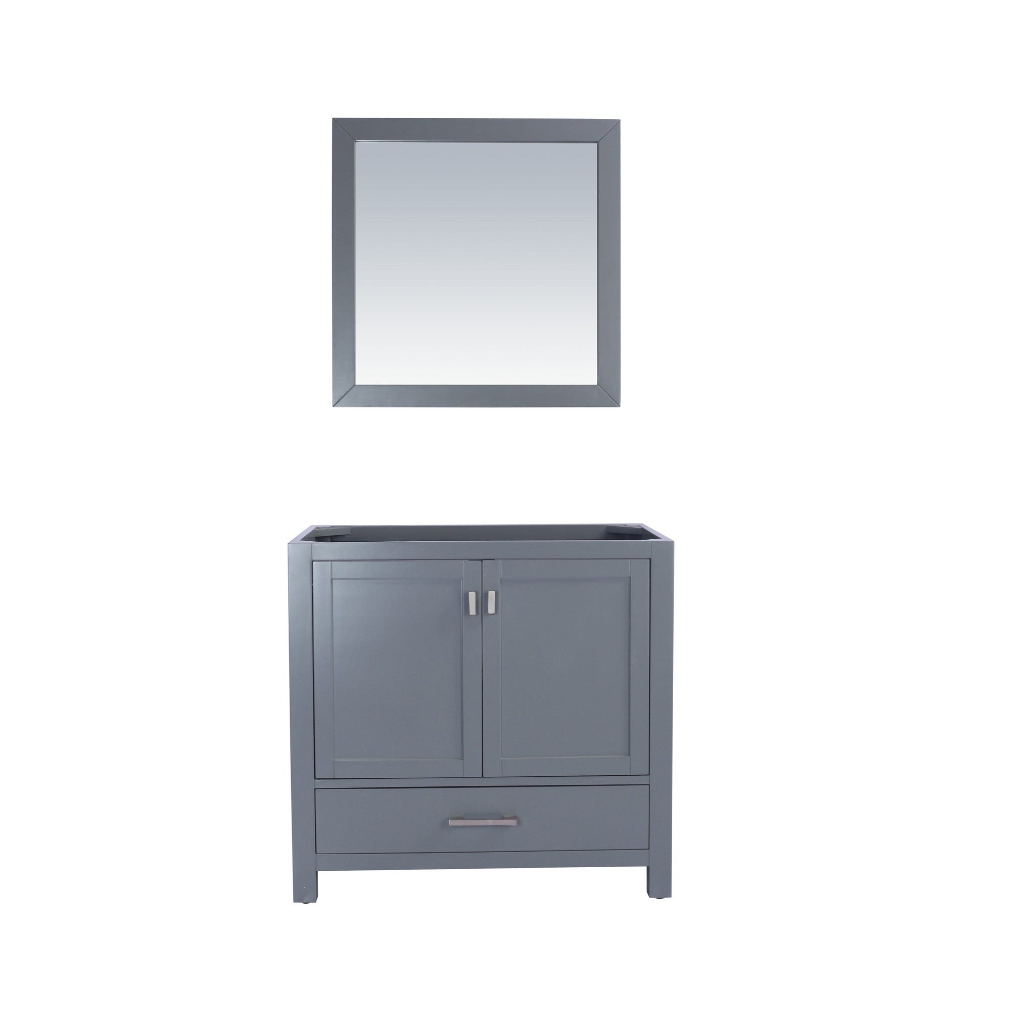 Wilson 36" Grey Bathroom Vanity Cabinet
