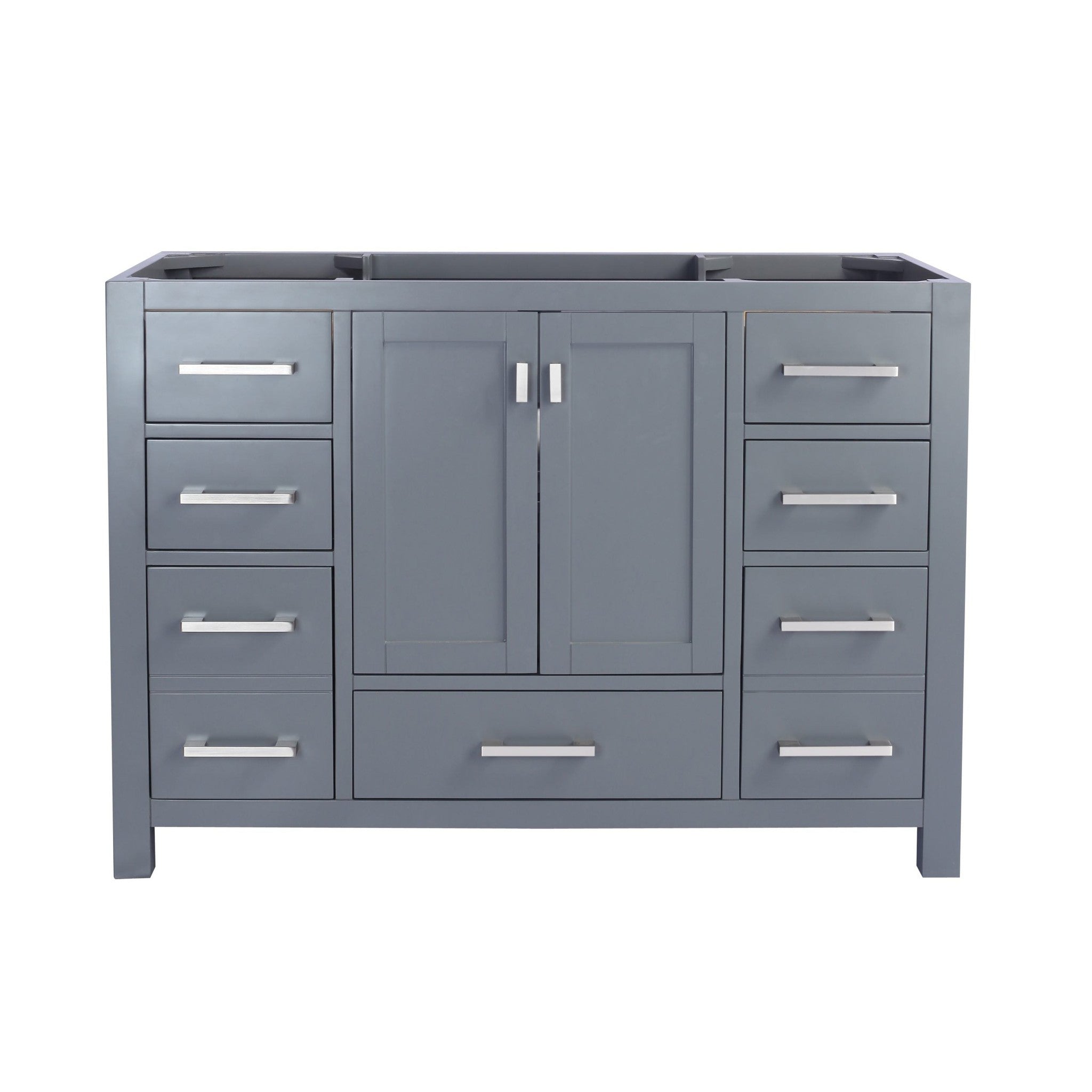 Wilson 48" Grey Bathroom Vanity Cabinet