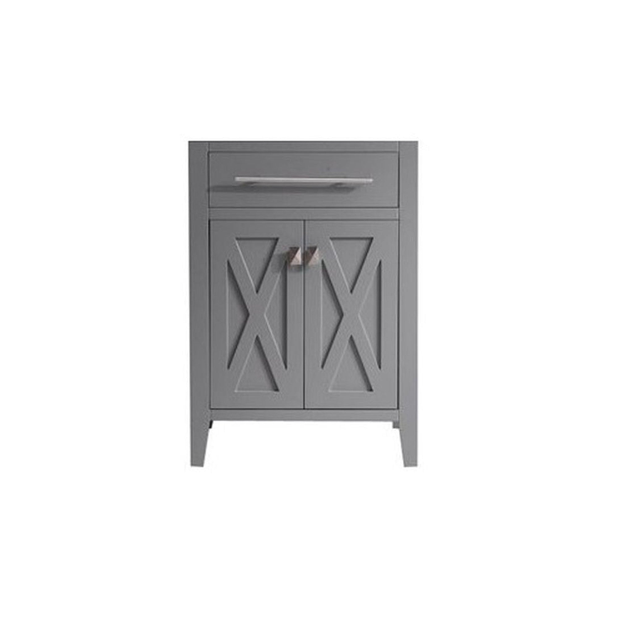 Wimbledon 24" Grey Bathroom Vanity Cabinet