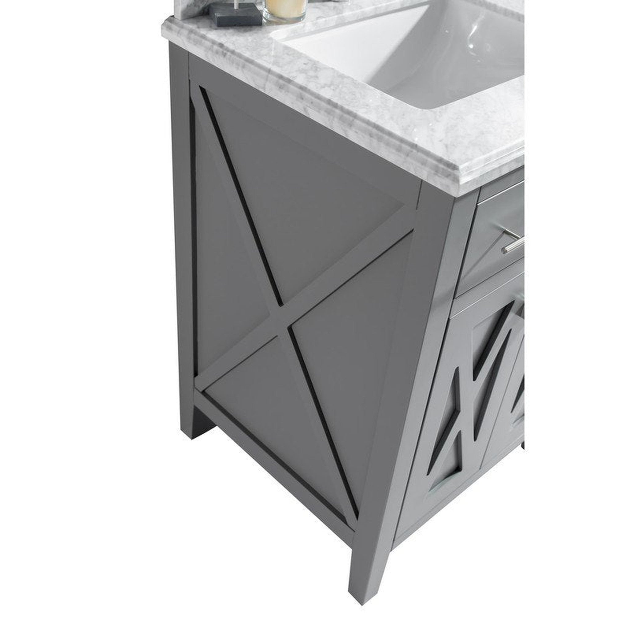 Wimbledon 24" Grey Bathroom Vanity Cabinet