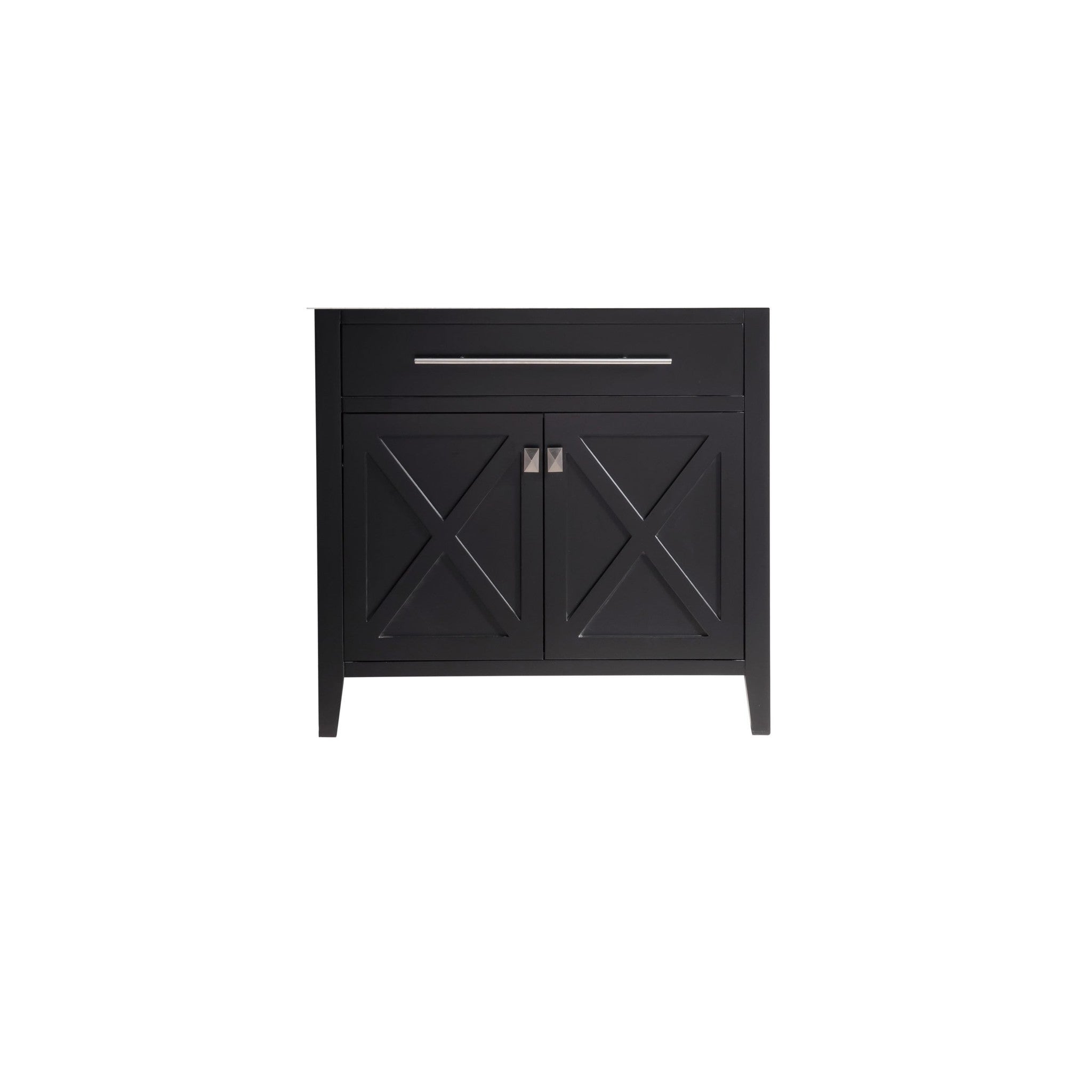 Wimbledon 36" Espresso Bathroom Vanity Cabinet