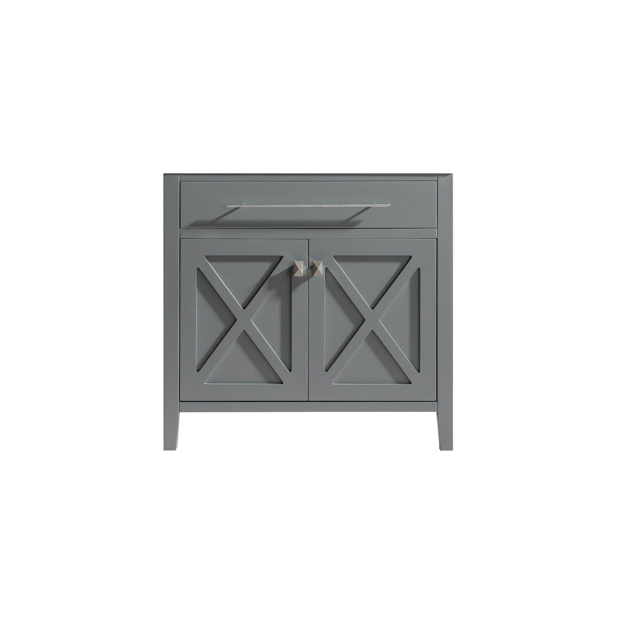 Wimbledon 36" Grey Bathroom Vanity Cabinet