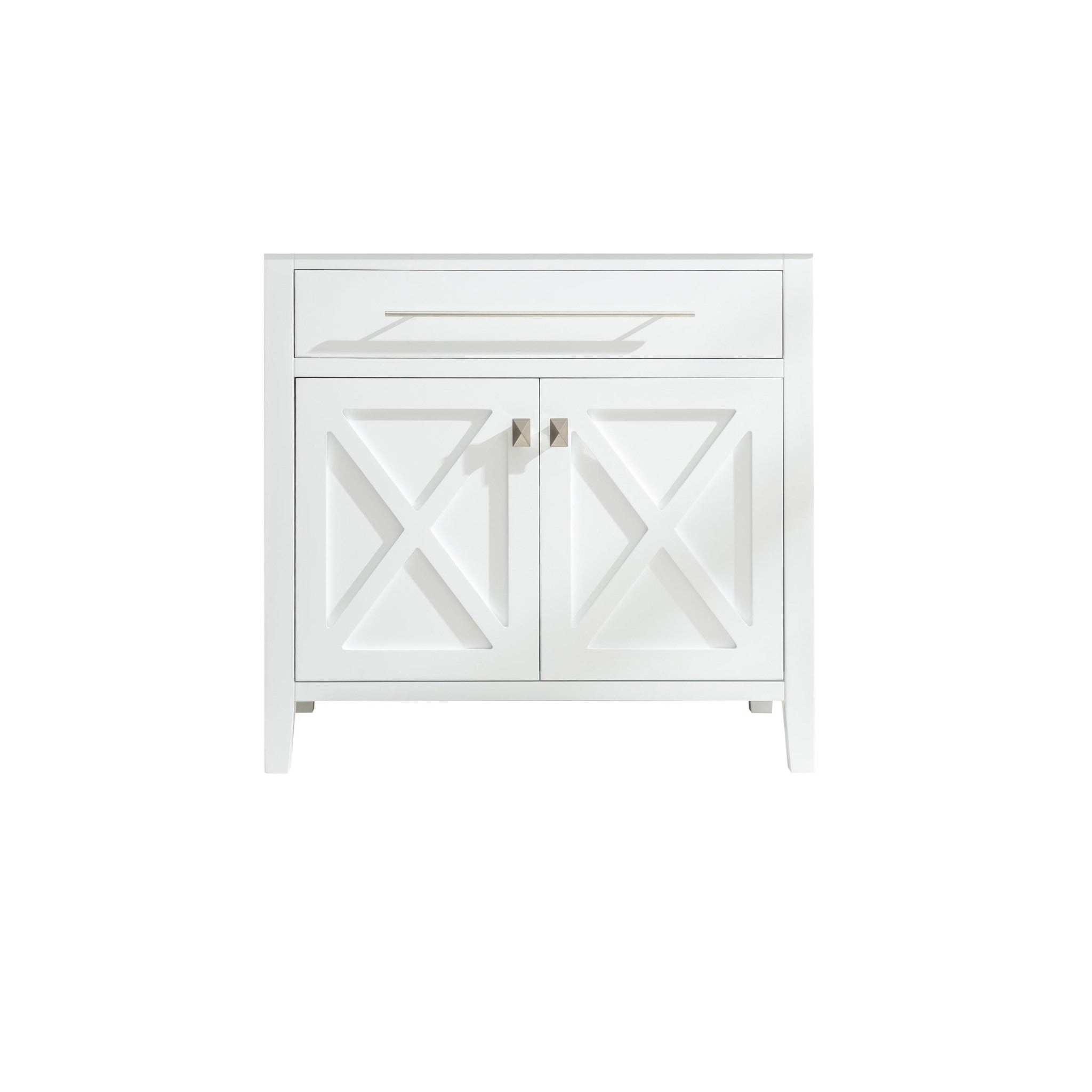 Wimbledon 36" White Bathroom Vanity Cabinet