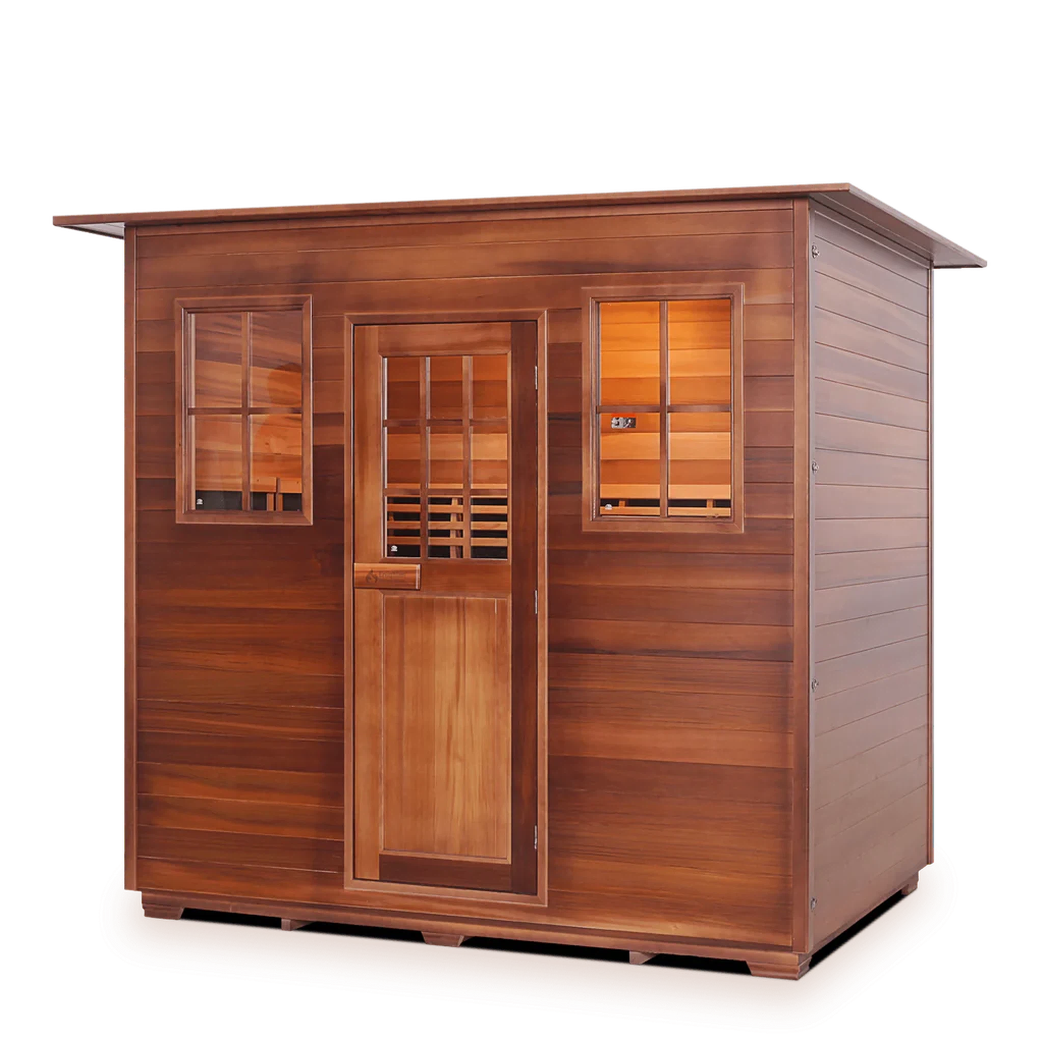 Enlighten Infrared/Traditional SAPPHIRE Sauna - 5 Person Sauna