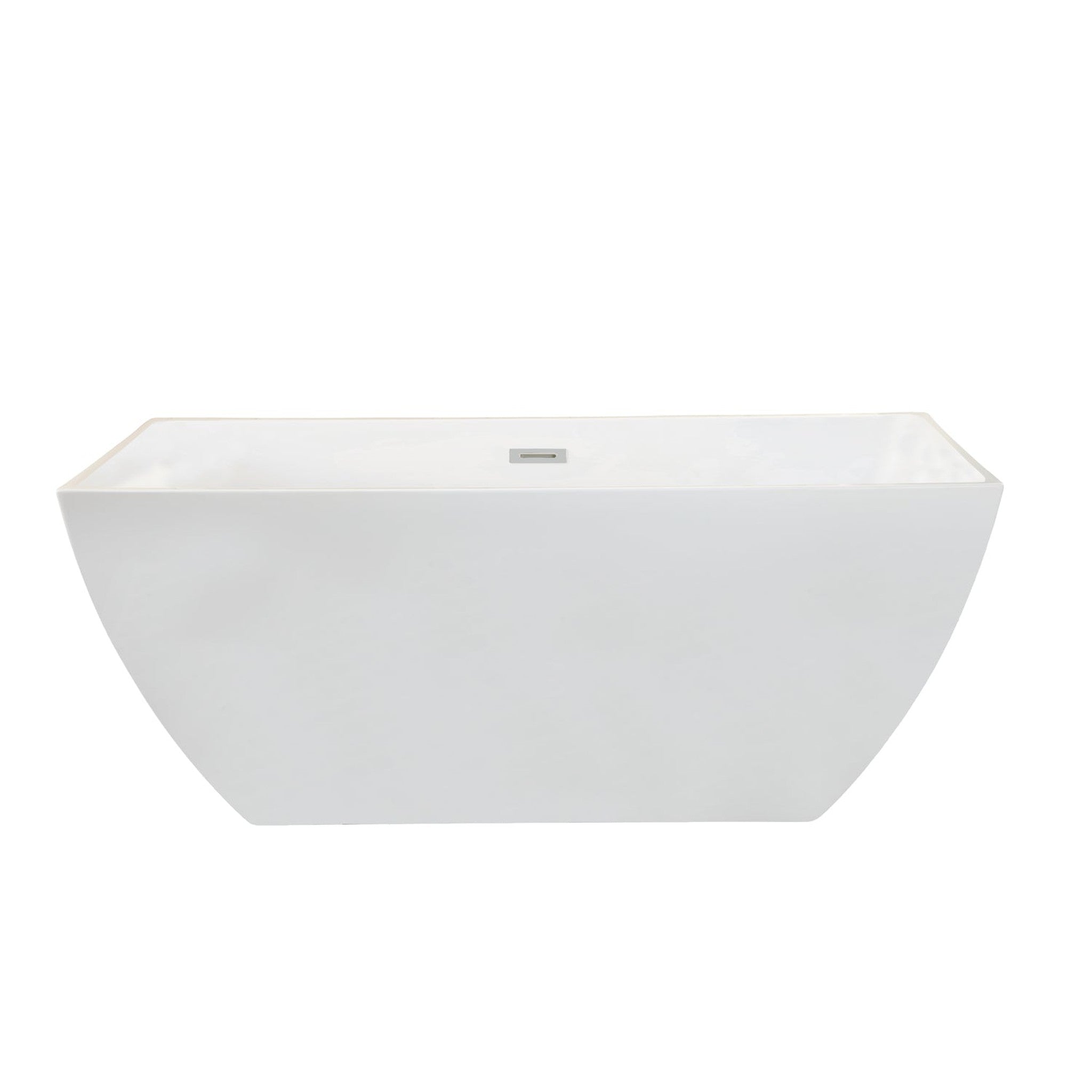 Montague 59" x 30" Freestanding Soaking Acrylic Bathtub