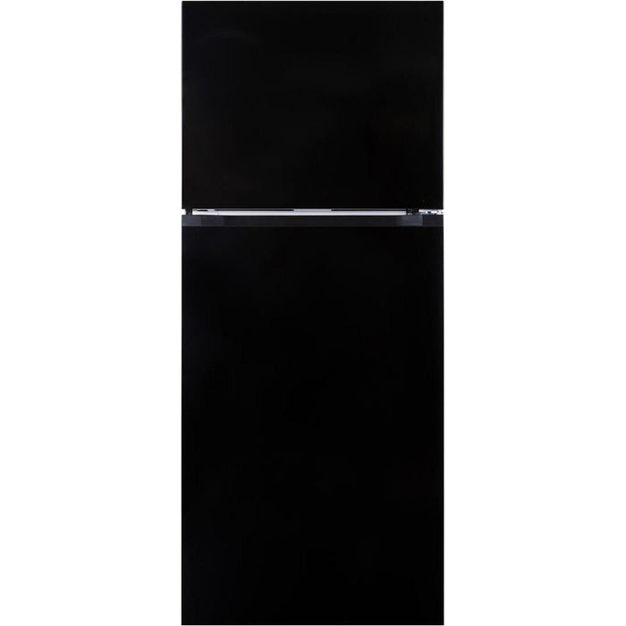 30 Inch Black Freestanding Top Freezer Refrigerator