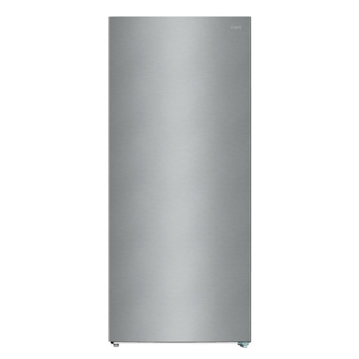 33 Inch Stainless Steel Freestanding Upright Freezer w Left Hinge