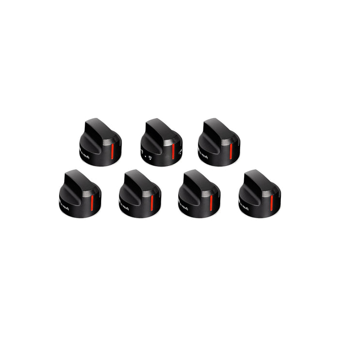 36" Range Knob Set Black