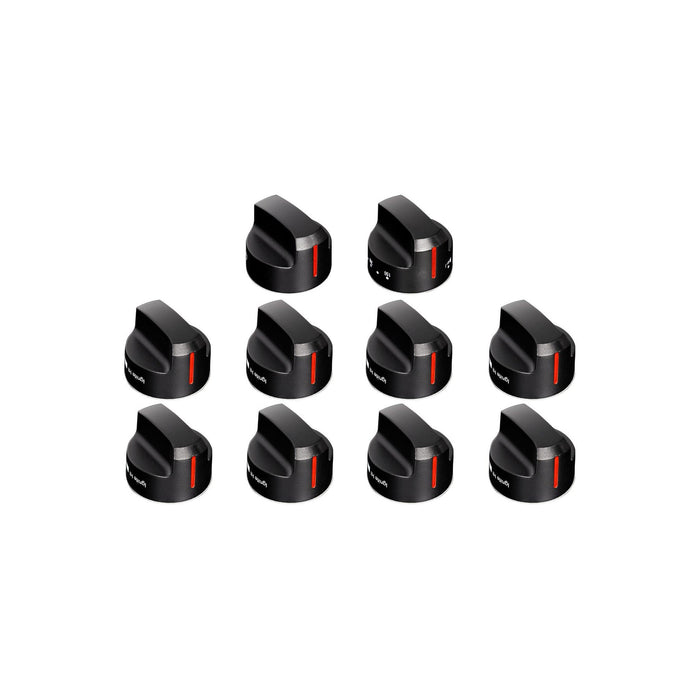 48" Range Knob Set Black