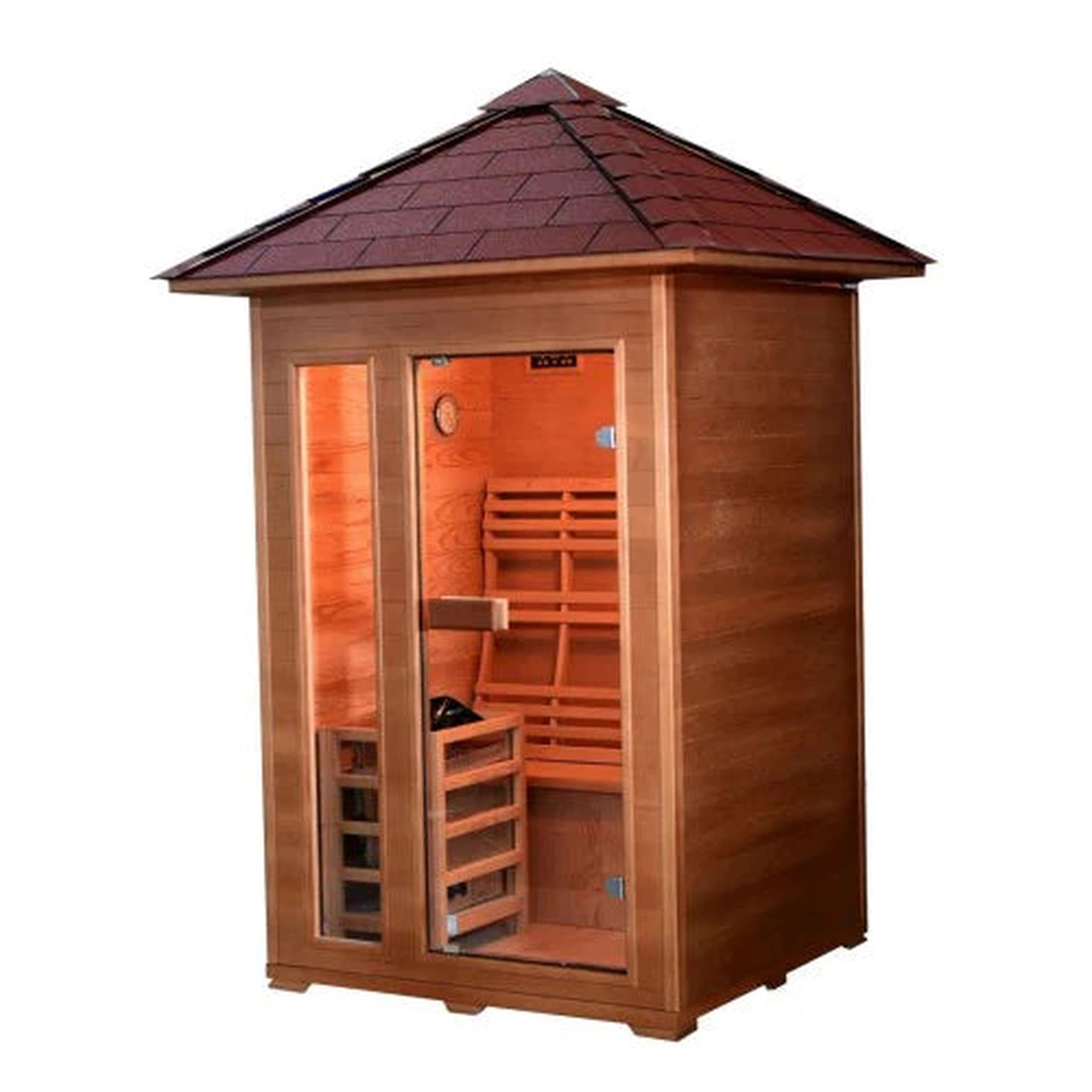 Sunray Bristow | 2-Person Outdoor Traditional Sauna | HL200D2