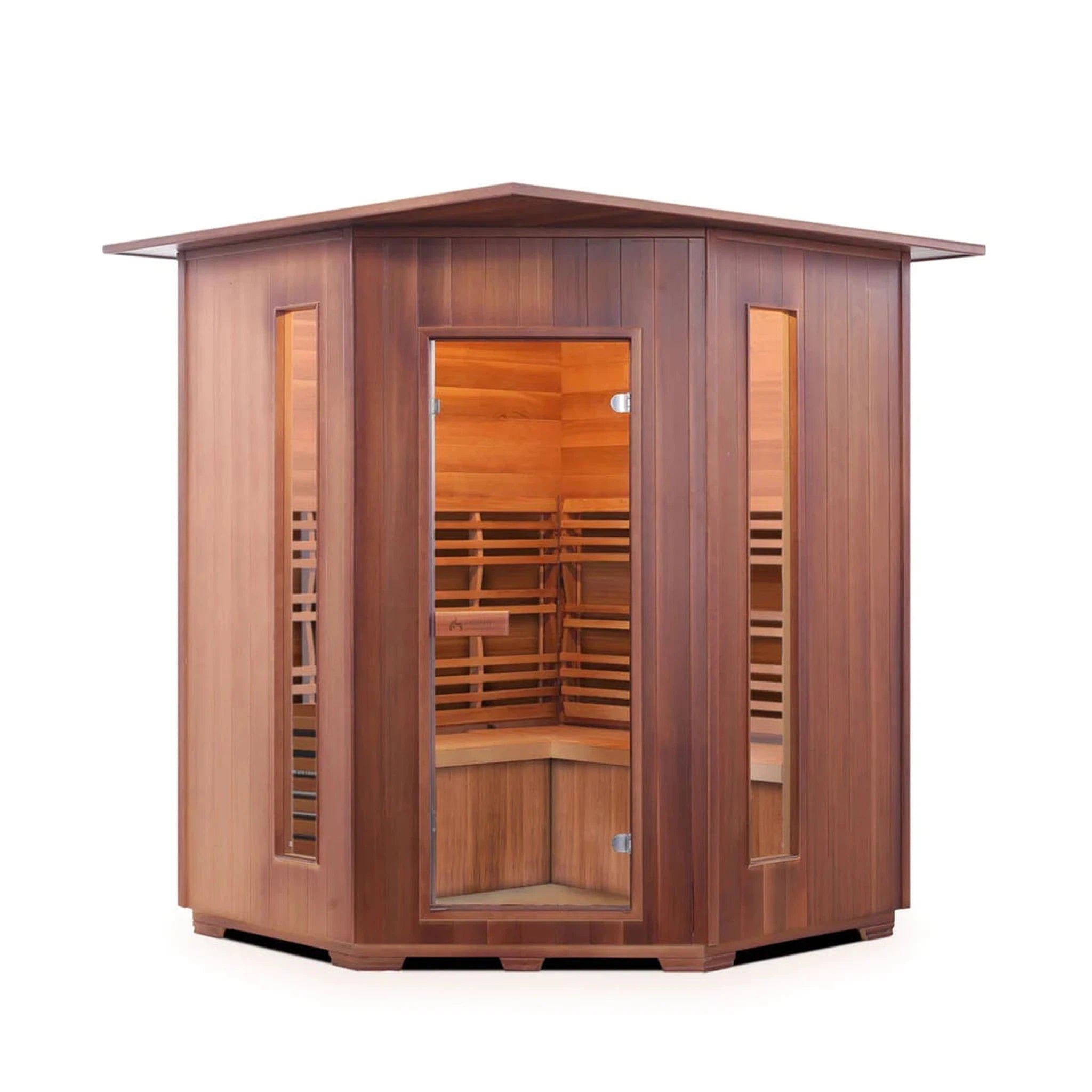 Enlighten Dry Traditional SunRise Sauna - 4 Person Sauna