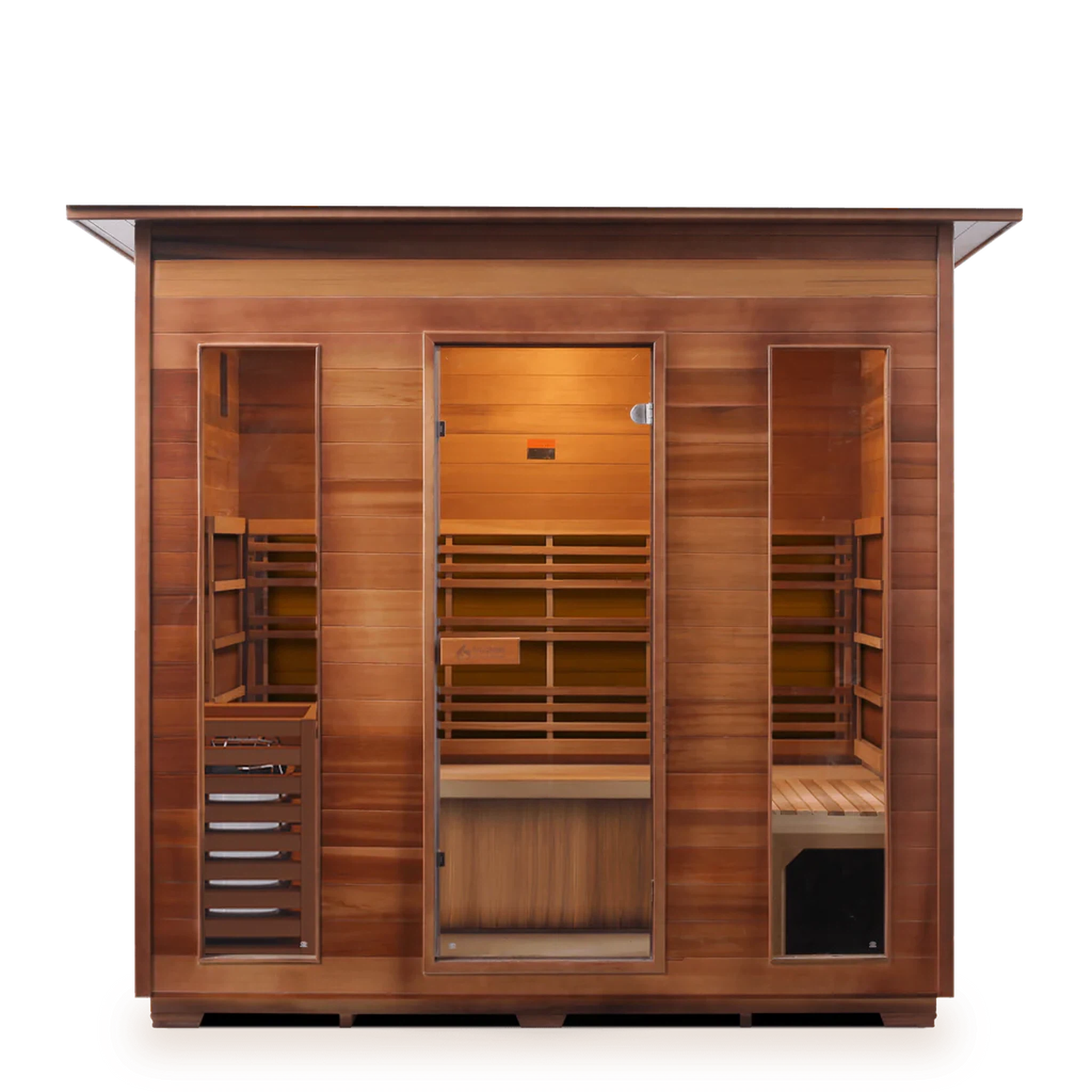 Enlighten Dry Traditional SunRise Sauna - 5 Person Sauna