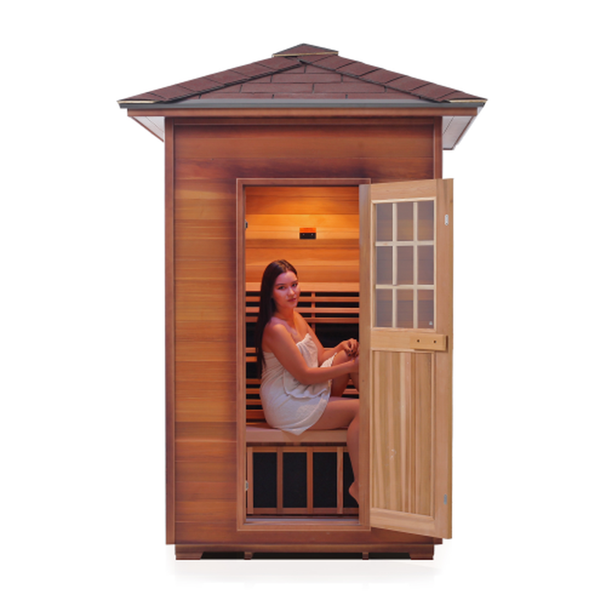 Enlighten Sauna Sierra Full Spectrum Infrared Sauna - 2 Person Sauna