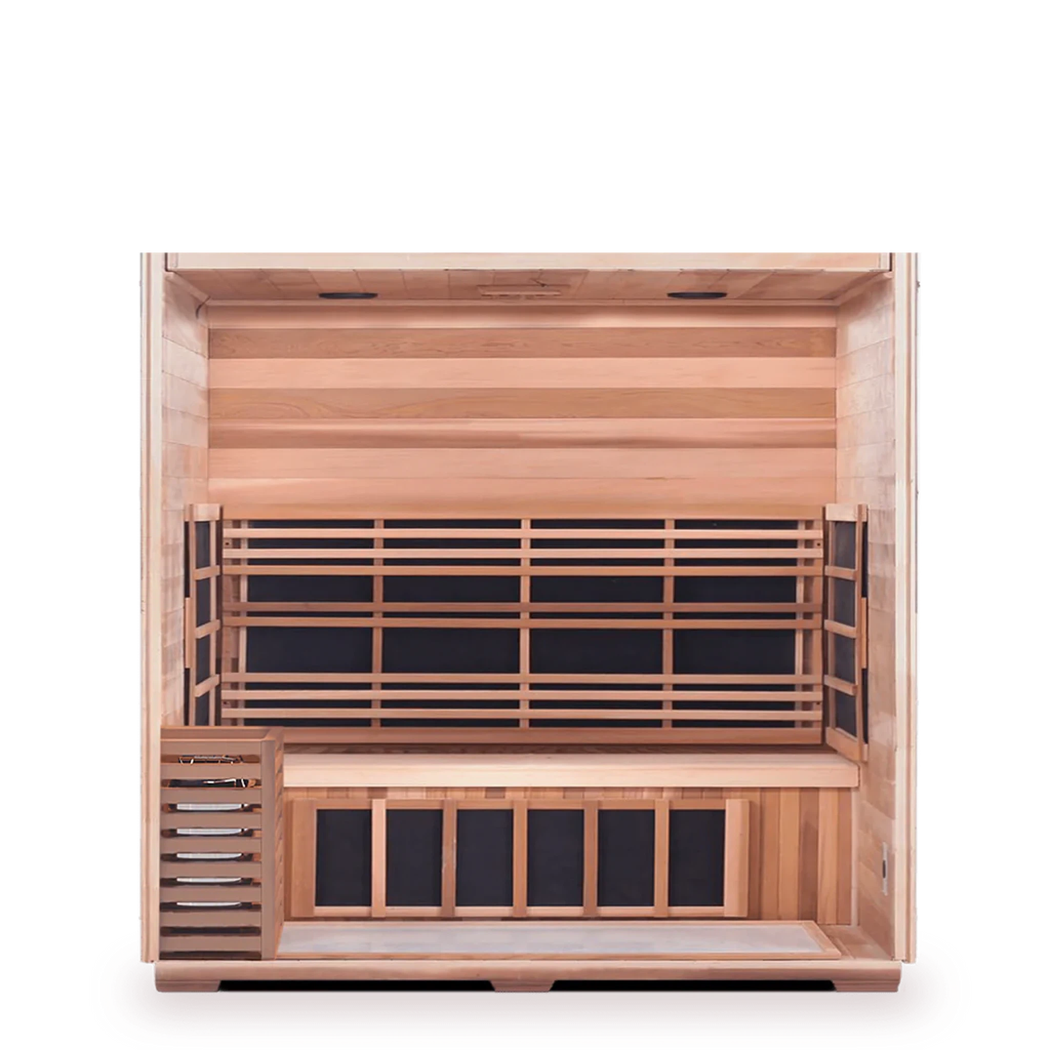 Enlighten Infrared/Traditional SAPPHIRE Sauna - 4 Person Sauna