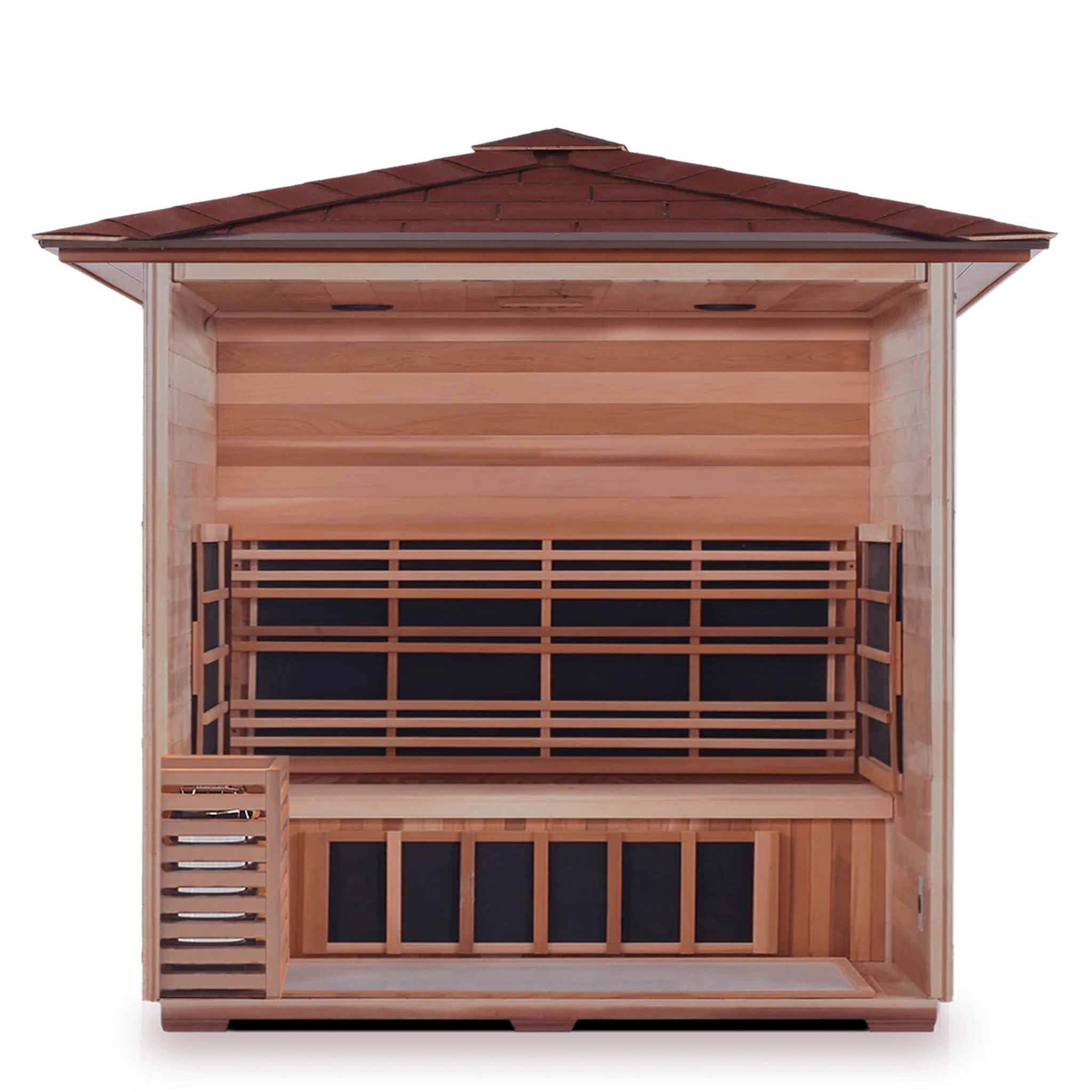 Enlighten Infrared/Traditional SAPPHIRE Sauna - 4 Person Sauna