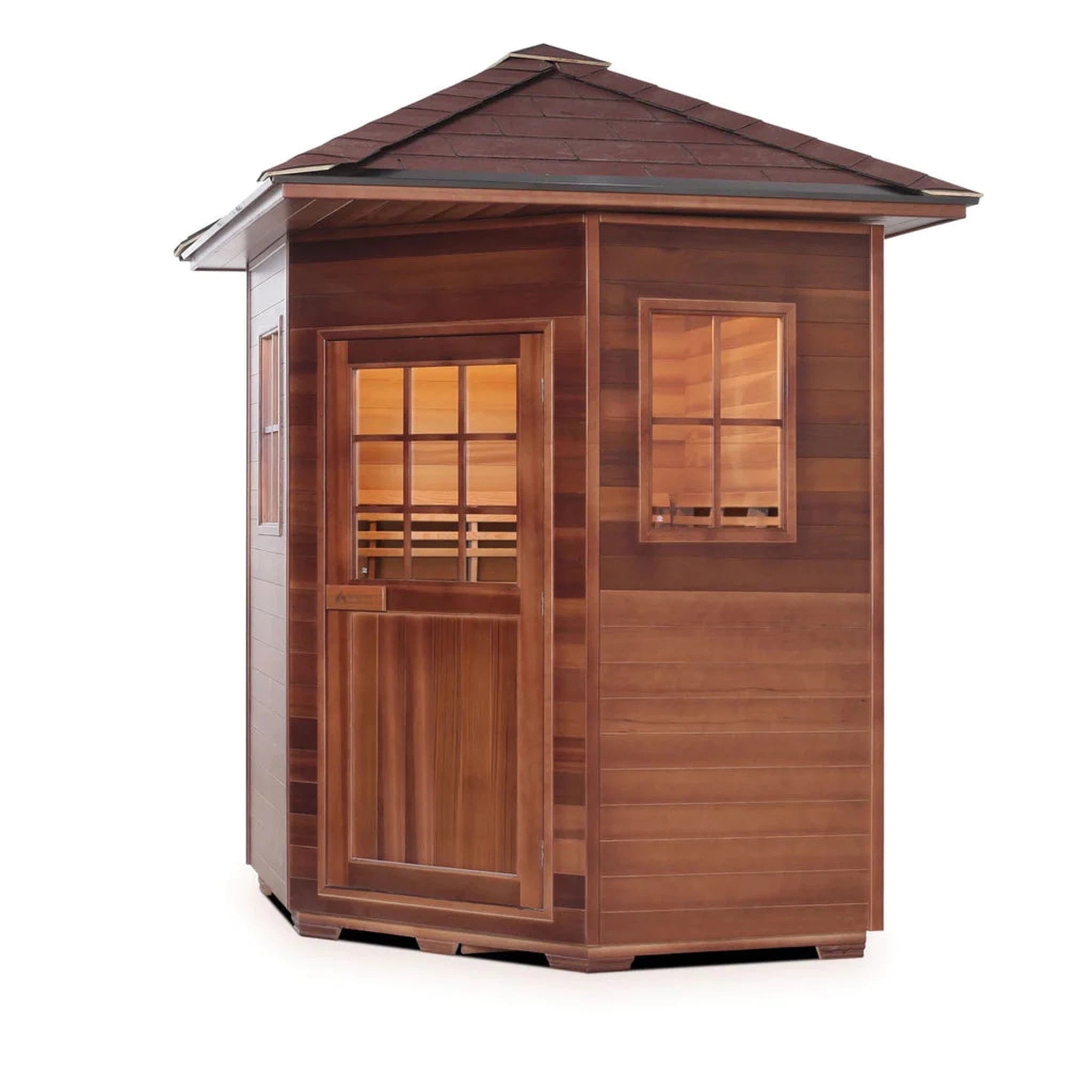 Enlighten Dry Traditional MoonLight Sauna - 4 Person Sauna