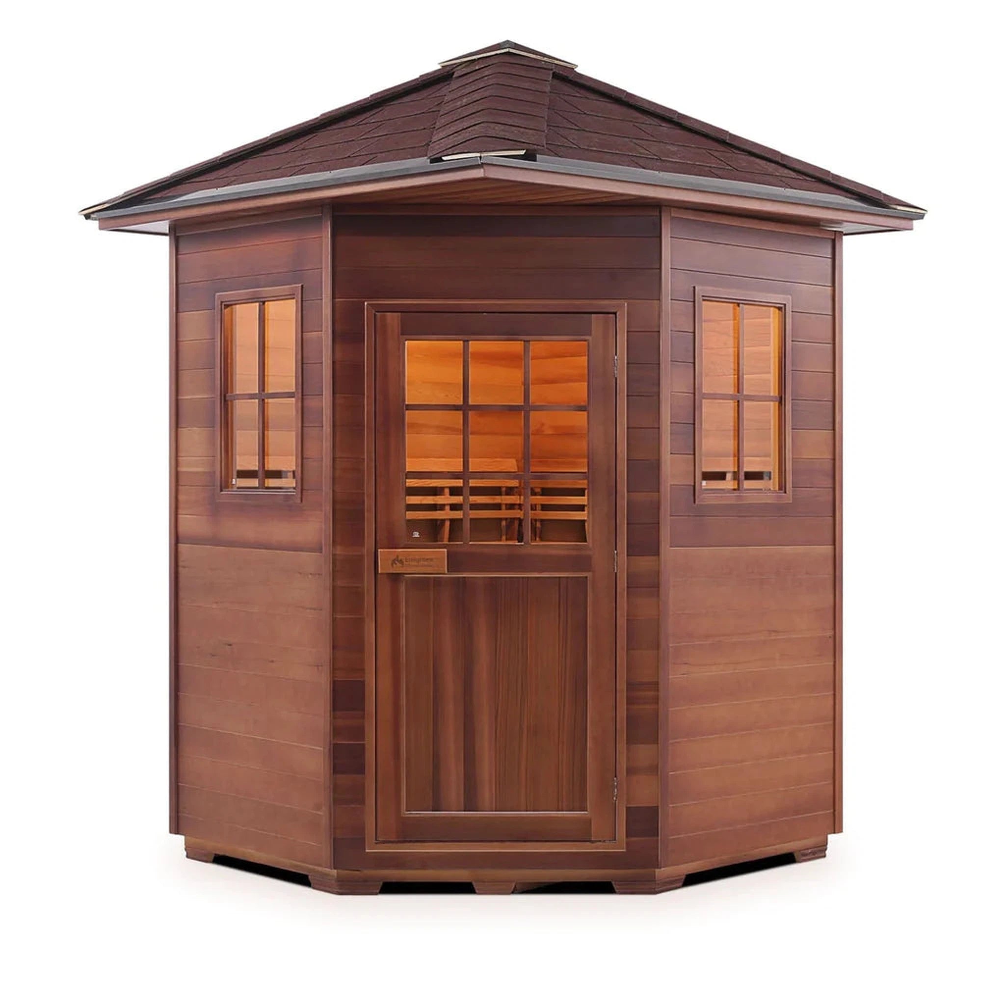 Enlighten Dry Traditional MoonLight Sauna - 4 Person Sauna