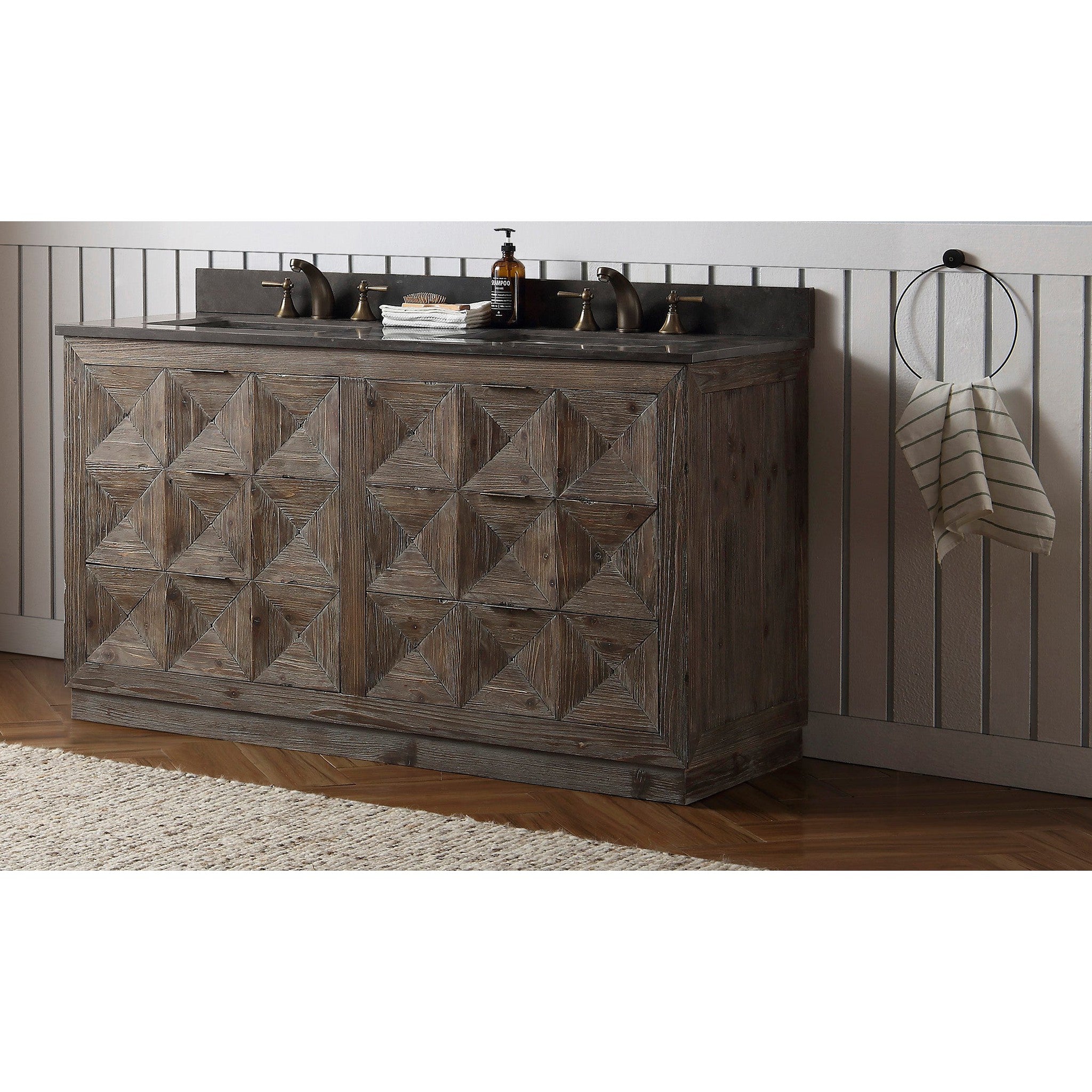 Legion Furniture 60" Wood Sink Vanity Match With Marble Wh 5160" Top -No Faucet