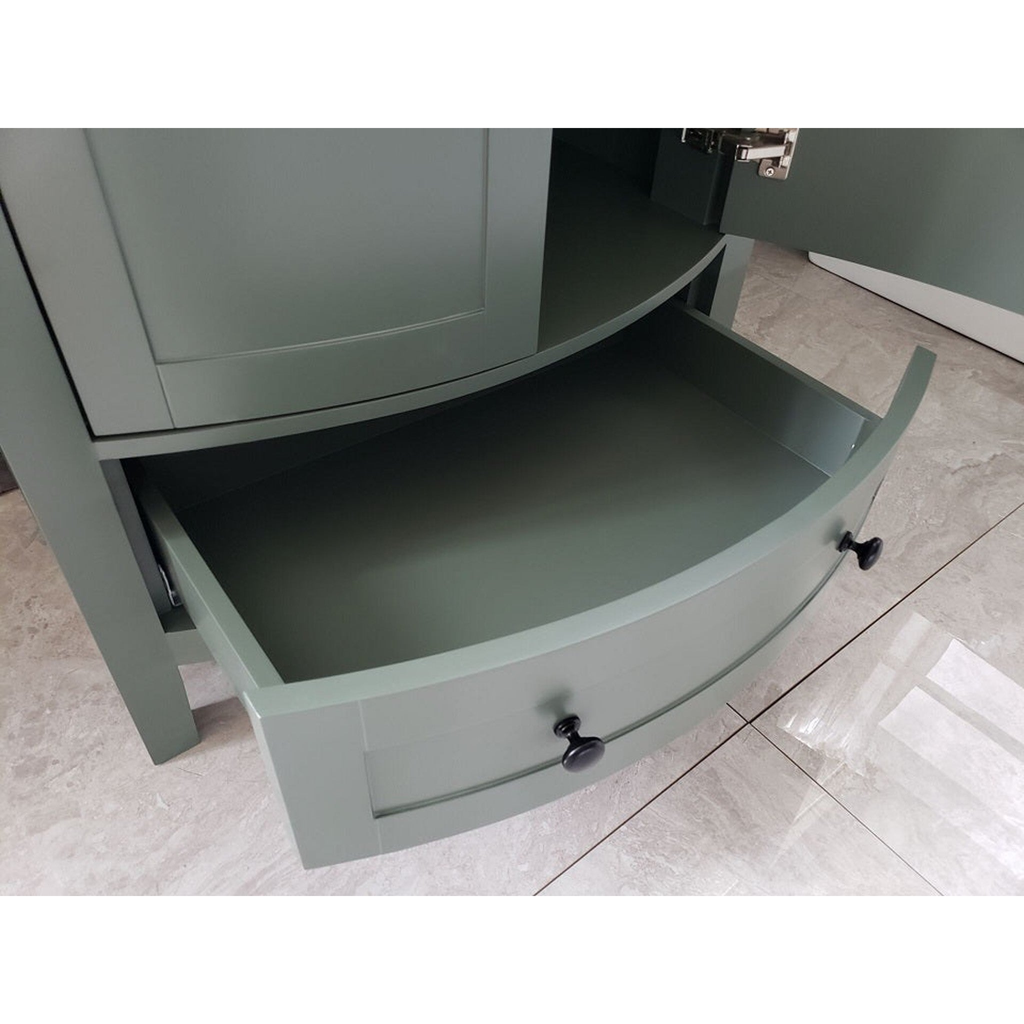 Legion Furniture 36" Pewter Green Bathroom Vanity - Pvc