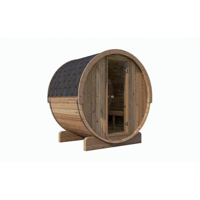 SaunaLife 2-4 Person 5' Long Barrel Sauna | Ergo Model E6